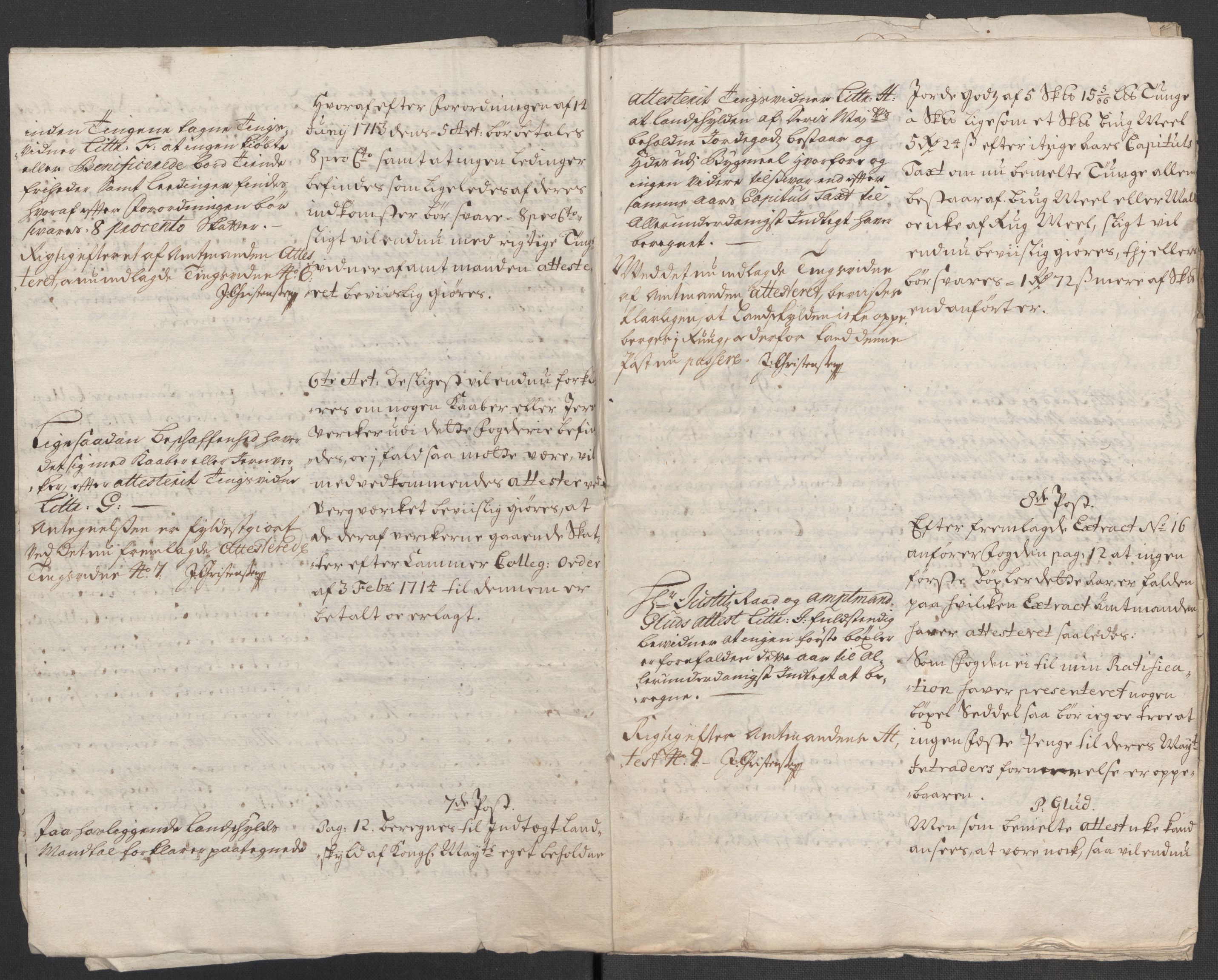 Rentekammeret inntil 1814, Reviderte regnskaper, Fogderegnskap, AV/RA-EA-4092/R23/L1472: Fogderegnskap Ringerike og Hallingdal, 1713-1714, s. 6
