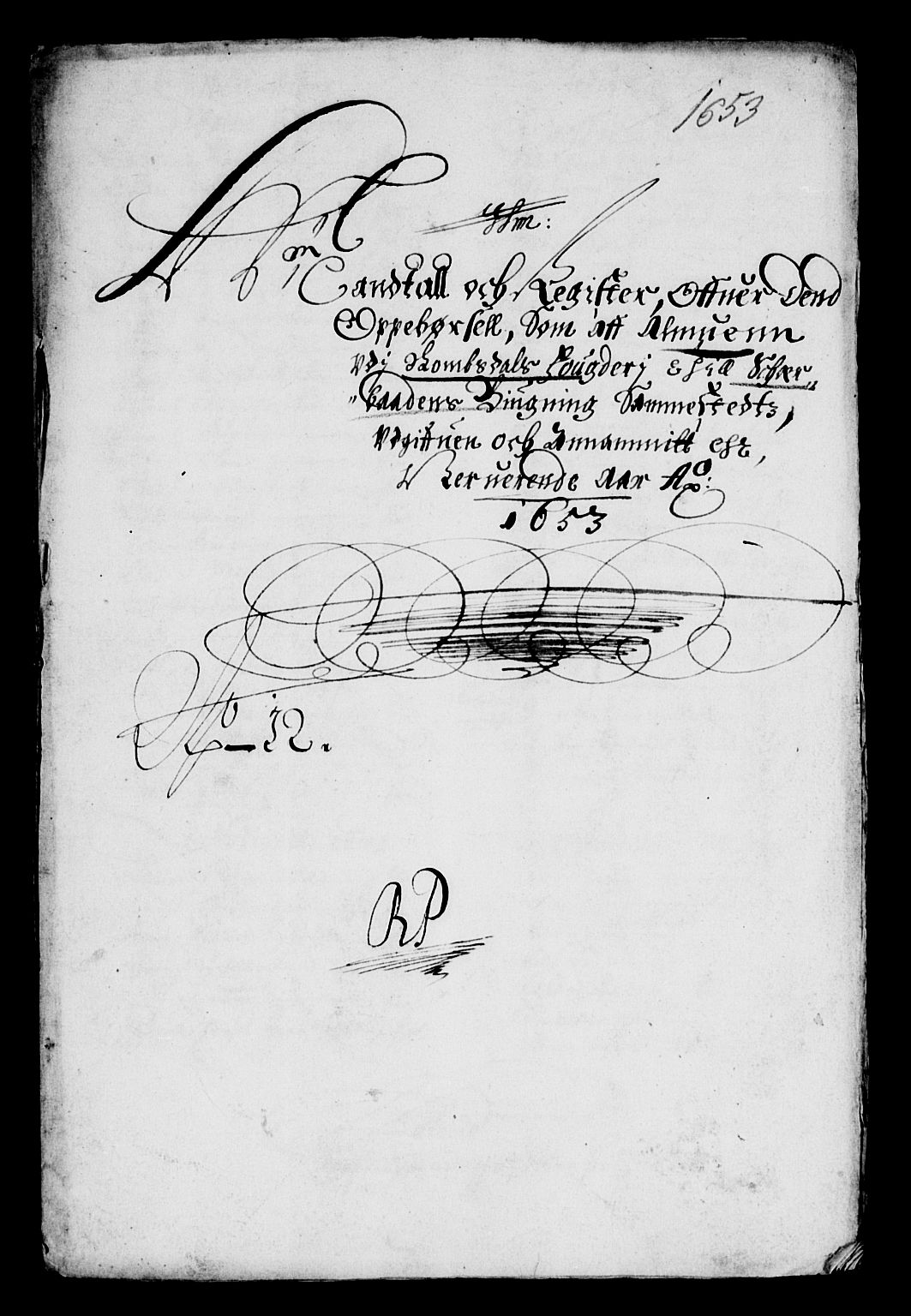 Rentekammeret inntil 1814, Reviderte regnskaper, Lensregnskaper, AV/RA-EA-5023/R/Rb/Rbw/L0114: Trondheim len, 1653-1654