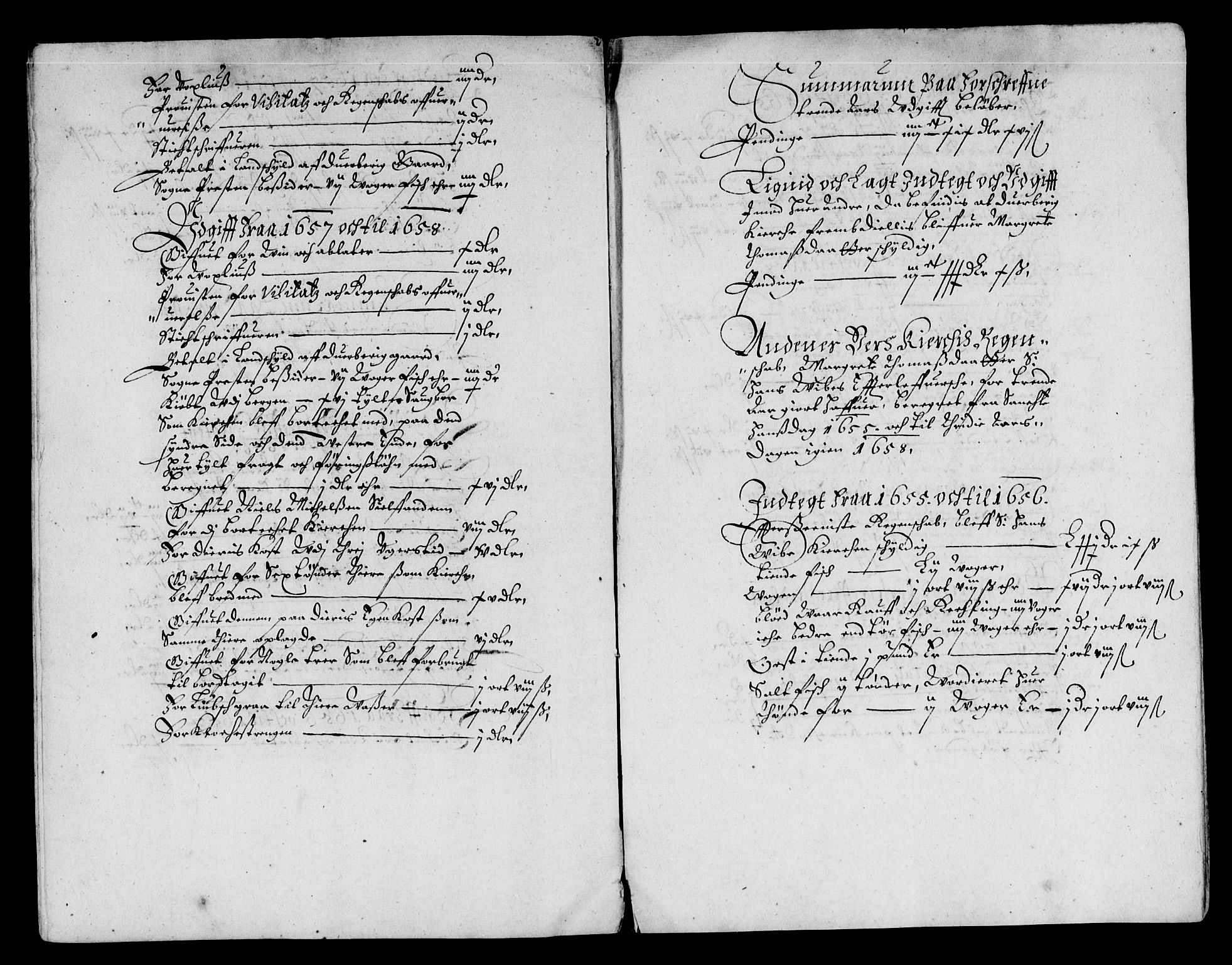 Rentekammeret inntil 1814, Reviderte regnskaper, Lensregnskaper, AV/RA-EA-5023/R/Rb/Rbz/L0038: Nordlandenes len, 1646-1661