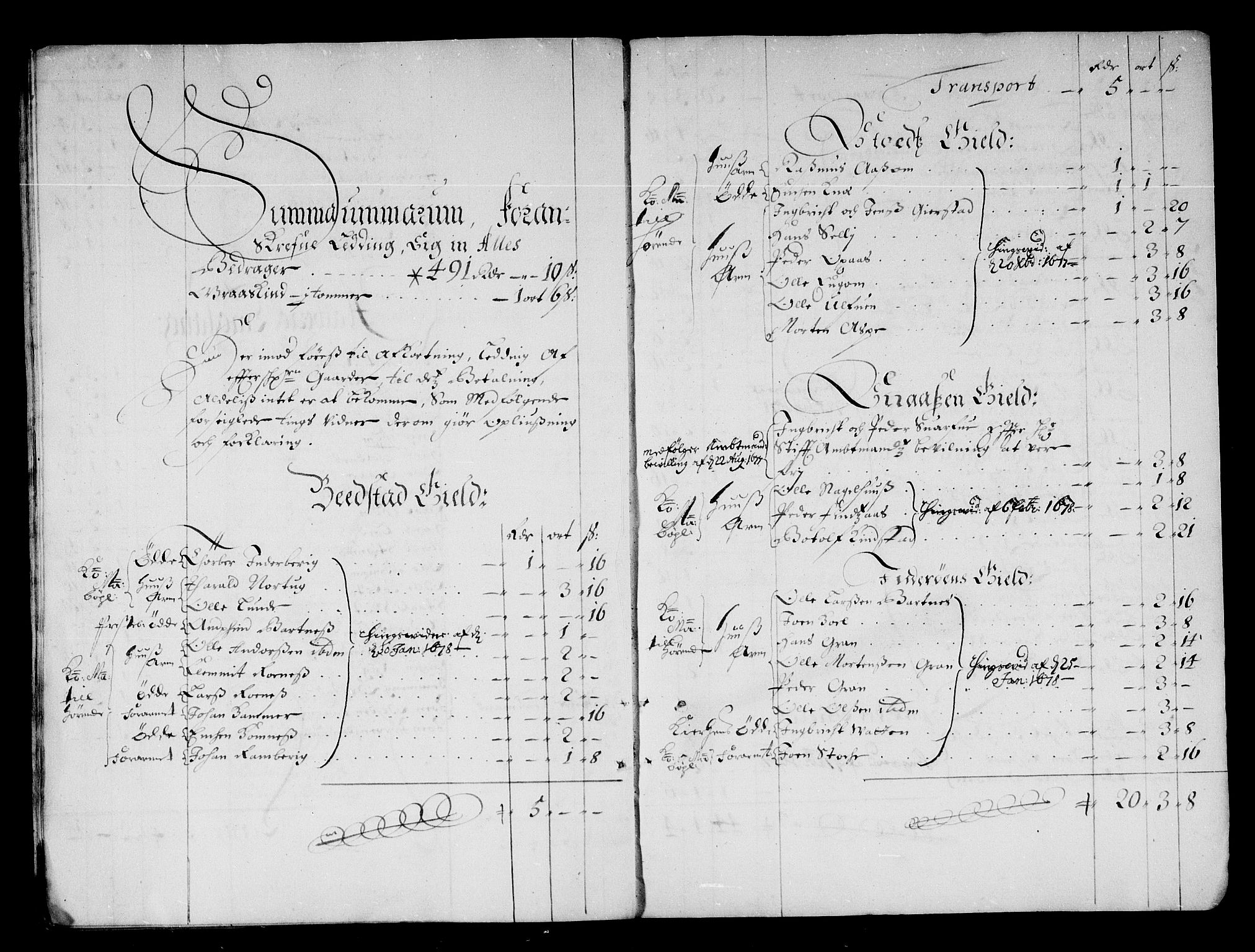 Rentekammeret inntil 1814, Reviderte regnskaper, Stiftamtstueregnskaper, Trondheim stiftamt og Nordland amt, AV/RA-EA-6044/R/Re/L0047: Trondheim stiftamt og Nordland amt, 1677