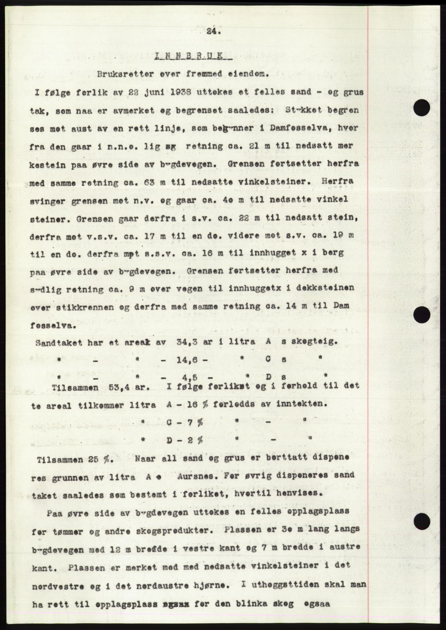 Søre Sunnmøre sorenskriveri, AV/SAT-A-4122/1/2/2C/L0075: Pantebok nr. 1A, 1943-1943, Dagboknr: 1116/1943