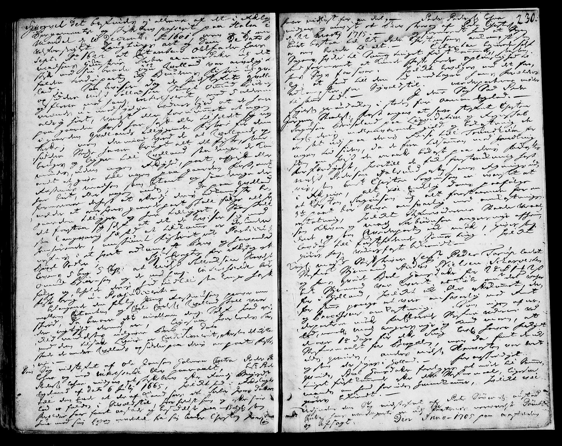 Lister sorenskriveri, AV/SAK-1221-0003/F/Fa/L0041: Tingbok nr 41, 1718-1719, s. 229b-230a
