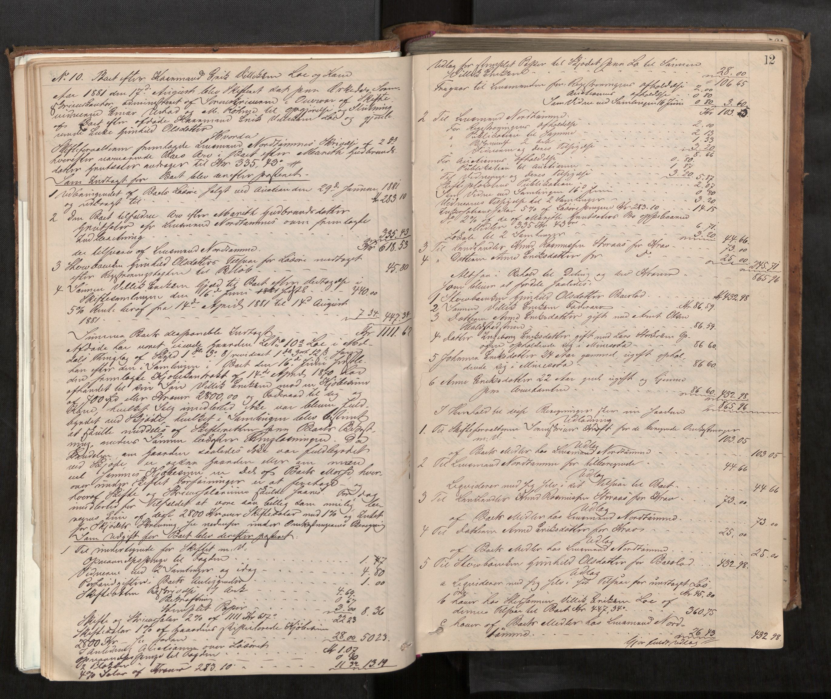 Orkdal sorenskriveri, AV/SAT-A-4169/1/3/3Aa/L0014: Skifteprotokoller, 1881-1902, s. 12