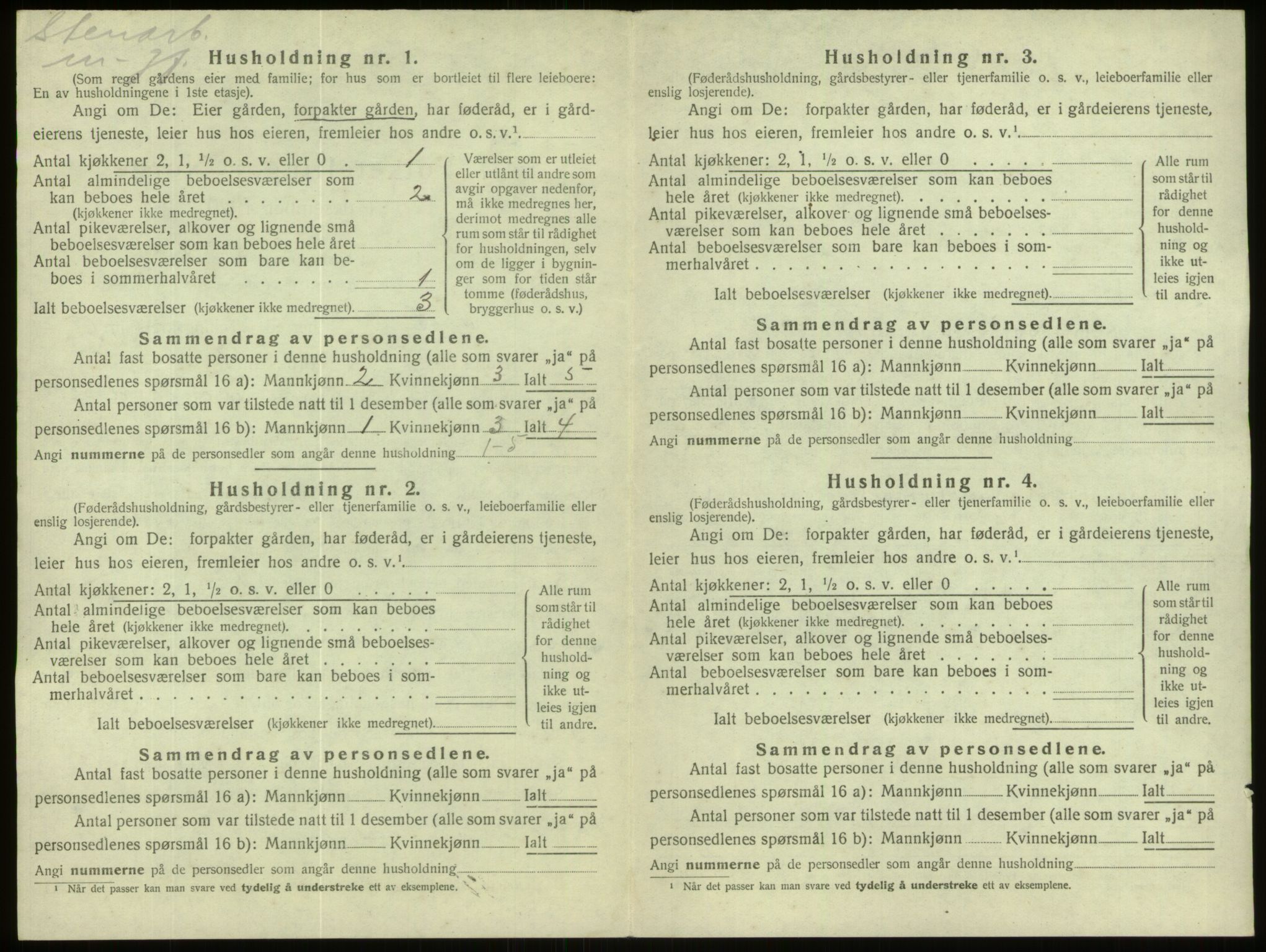 SAB, Folketelling 1920 for 1442 Davik herred, 1920, s. 796