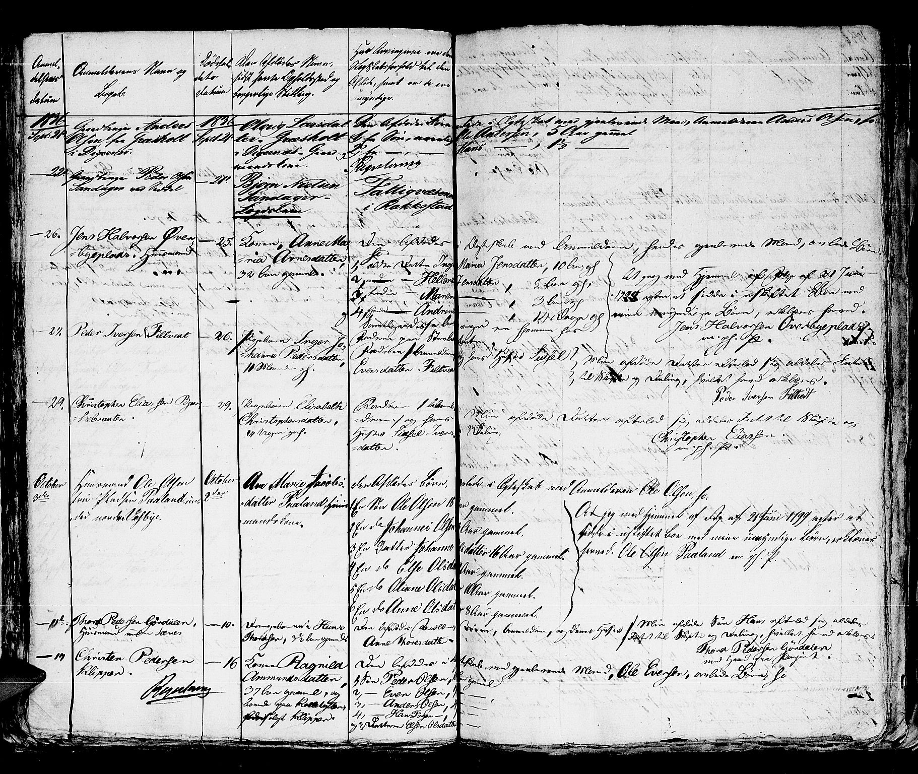 Rakkestad sorenskriveri, AV/SAO-A-10686/H/Ha/Haa/L0001: Dødsanmeldelsesprotokoller, 1835-1853