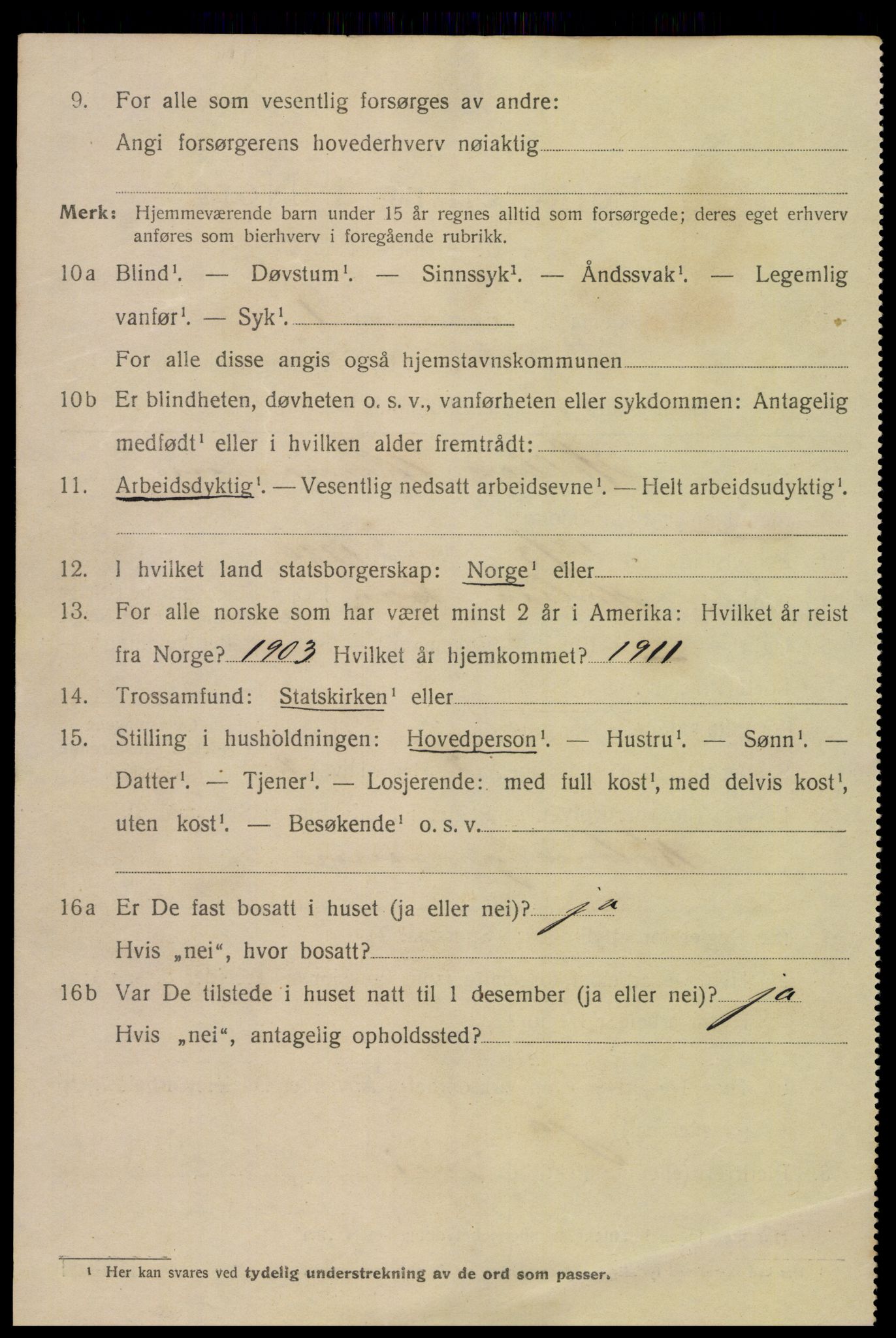 SAK, Folketelling 1920 for 1002 Mandal ladested, 1920, s. 4172