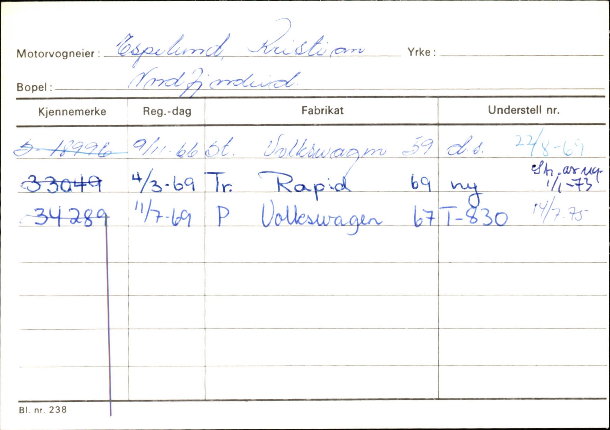 Statens vegvesen, Sogn og Fjordane vegkontor, SAB/A-5301/4/F/L0129: Eigarregistrer Eid A-S, 1945-1975, s. 486