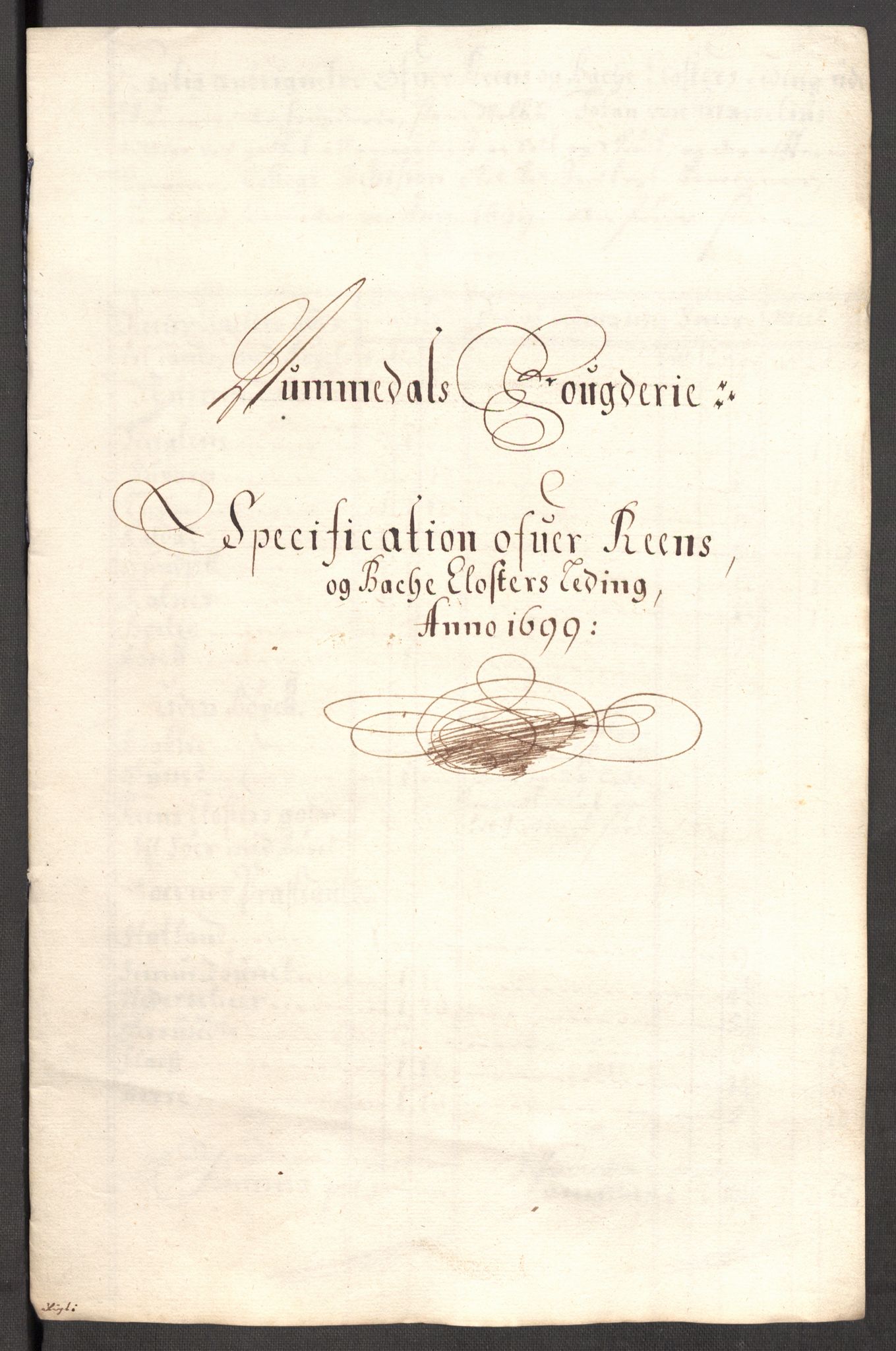 Rentekammeret inntil 1814, Reviderte regnskaper, Fogderegnskap, RA/EA-4092/R64/L4426: Fogderegnskap Namdal, 1699-1700, s. 188