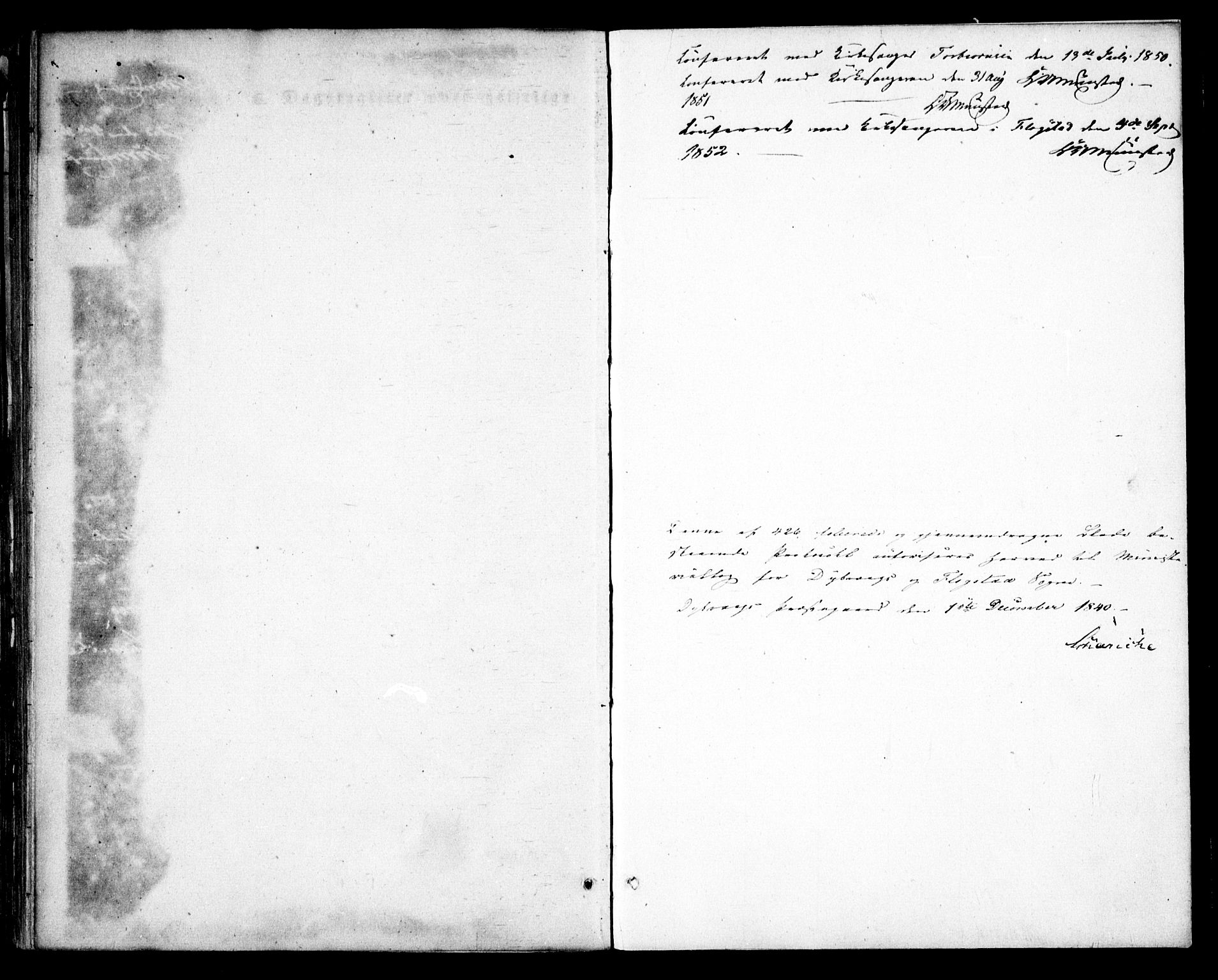 Dypvåg sokneprestkontor, SAK/1111-0007/F/Fa/Faa/L0005: Ministerialbok nr. A 5, 1841-1854