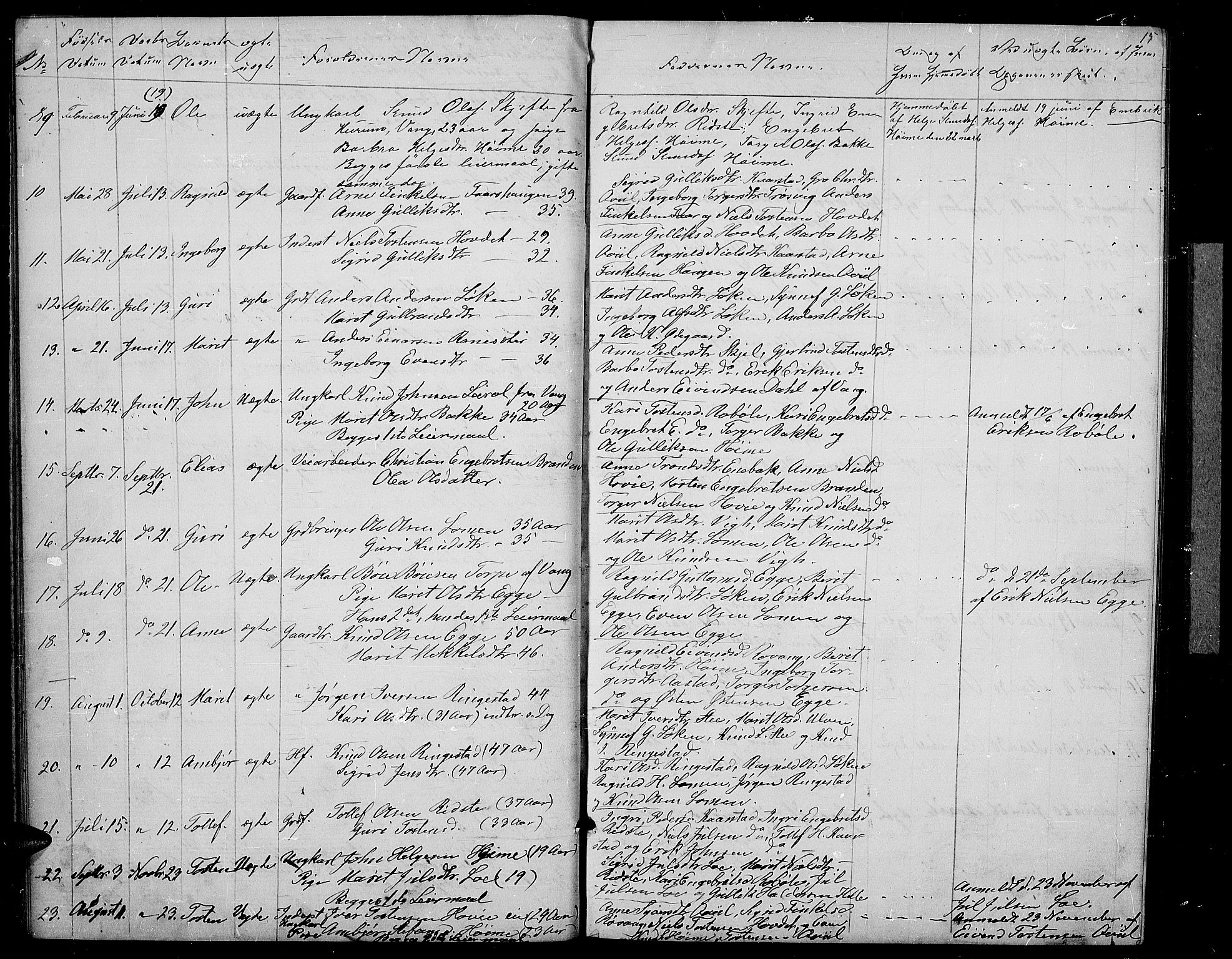 Vestre Slidre prestekontor, AV/SAH-PREST-136/H/Ha/Hab/L0002: Klokkerbok nr. 2, 1869-1882, s. 15