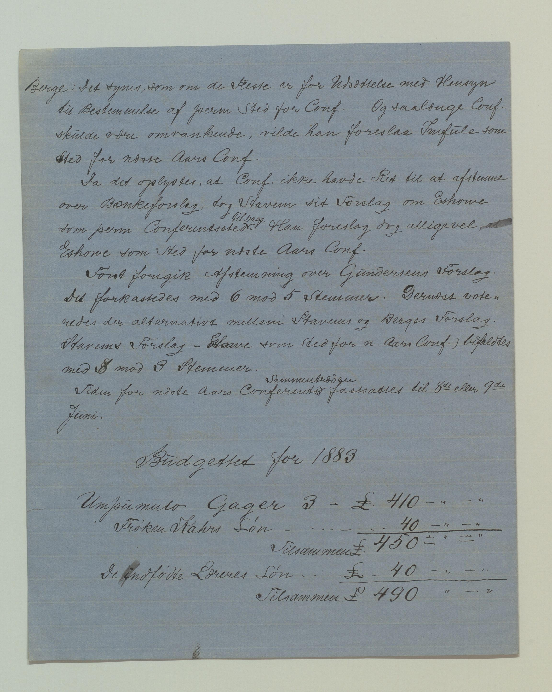 Det Norske Misjonsselskap - hovedadministrasjonen, VID/MA-A-1045/D/Da/Daa/L0036/0003: Konferansereferat og årsberetninger / Konferansereferat fra Sør-Afrika., 1882