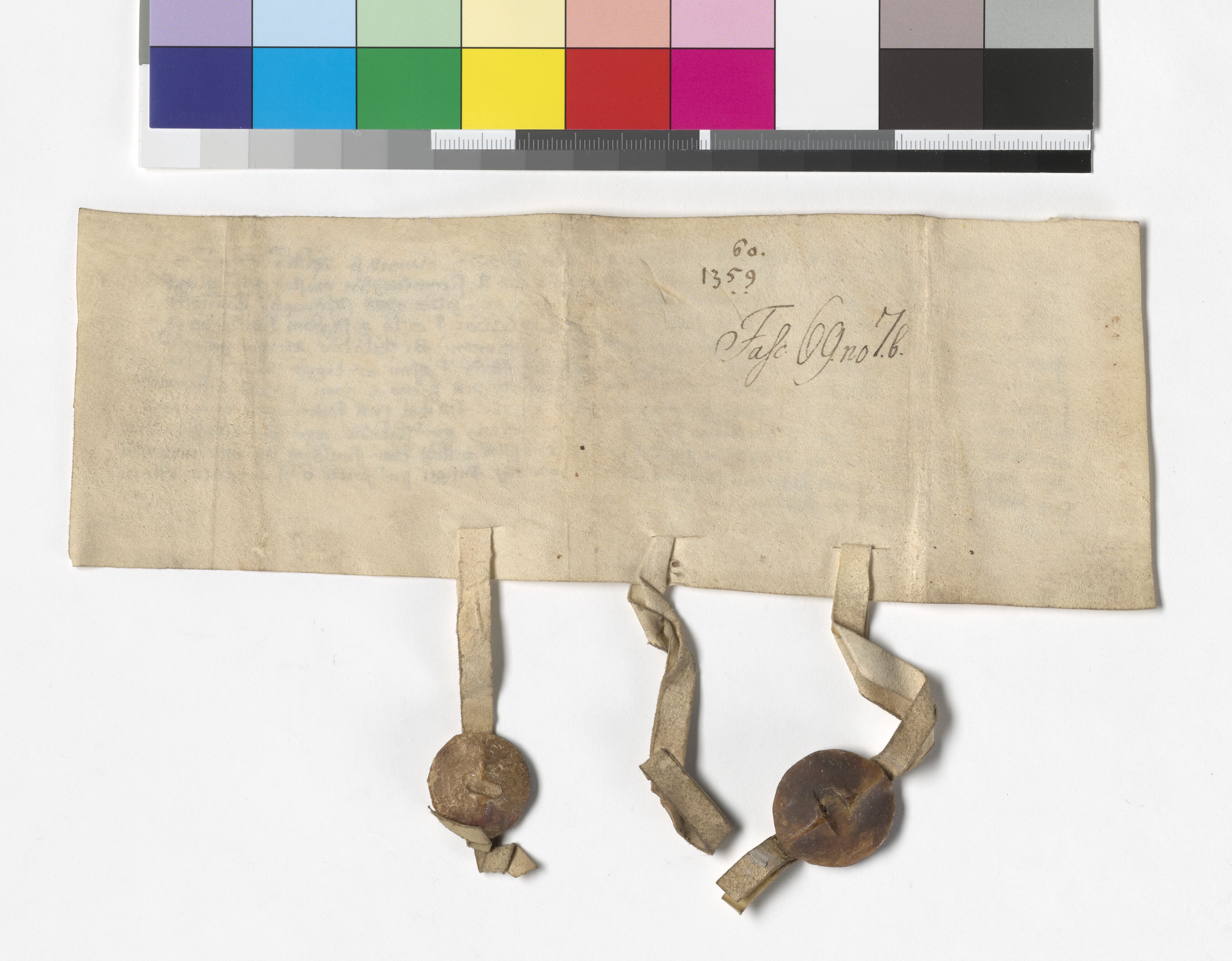 Riksarkivets diplomsamling, AV/RA-EA-5965/F05/L0171: NRA AM fasc. 68 nr. 7 - fasc. 69 nr. 10, 1357-1360, s. 15