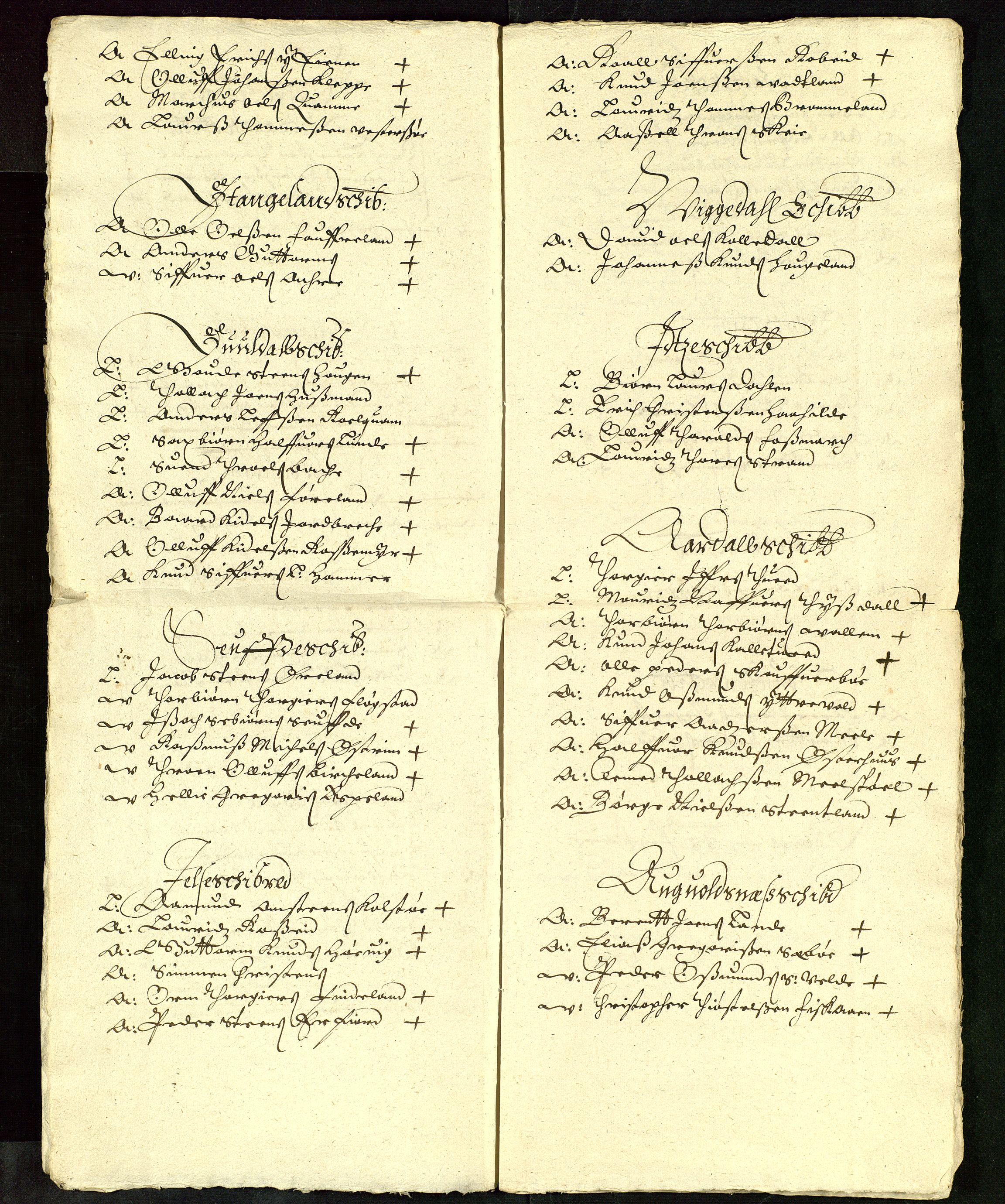 Stavanger len, AV/SAST-A-101870/Ob/L0025: Diverse, 1644-1661, s. 164