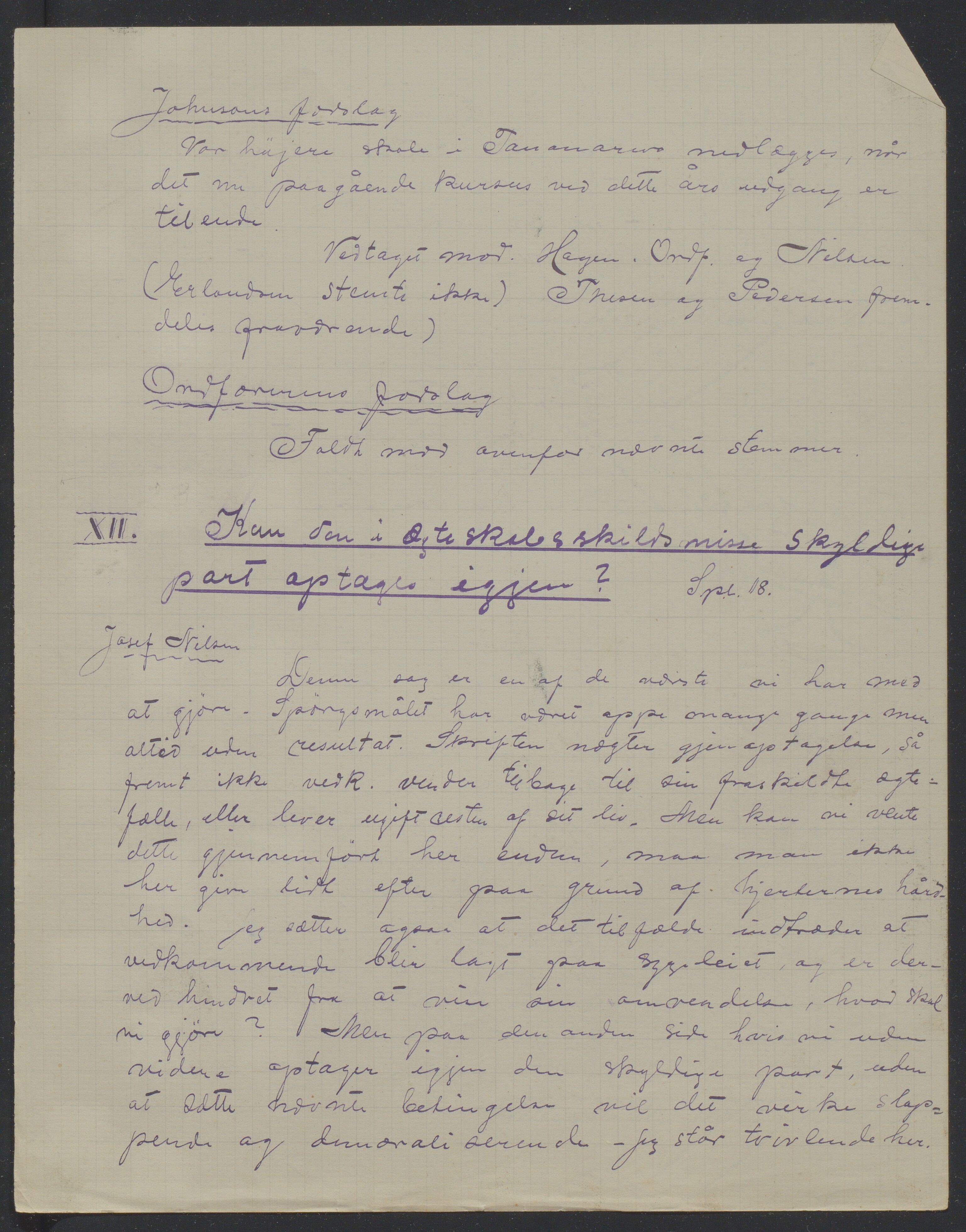 Det Norske Misjonsselskap - hovedadministrasjonen, VID/MA-A-1045/D/Da/Daa/L0043/0010: Konferansereferat og årsberetninger / Konferansereferat fra Madagaskar Innland, del II., 1900