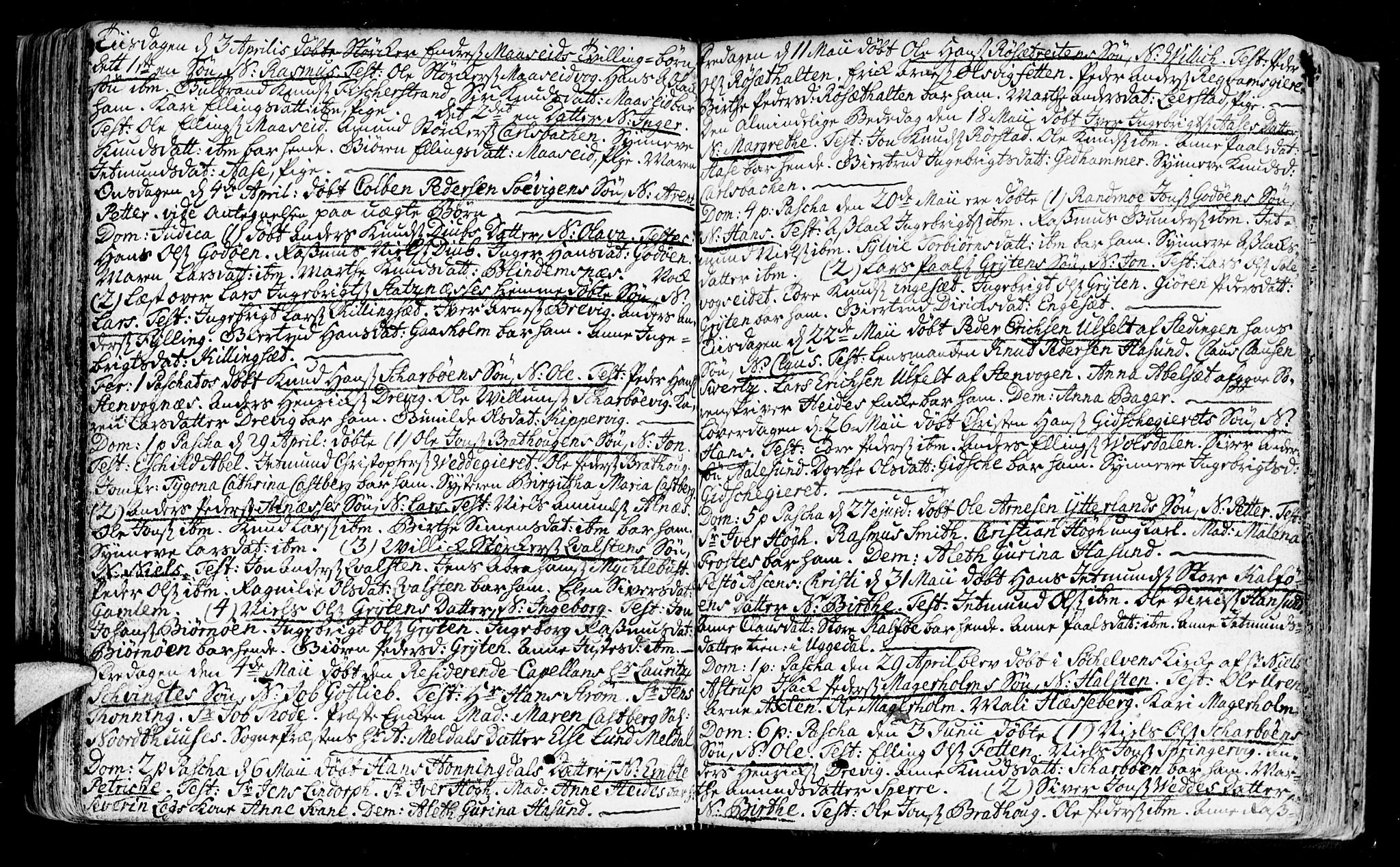 Ministerialprotokoller, klokkerbøker og fødselsregistre - Møre og Romsdal, AV/SAT-A-1454/528/L0391: Ministerialbok nr. 528A02, 1739-1761