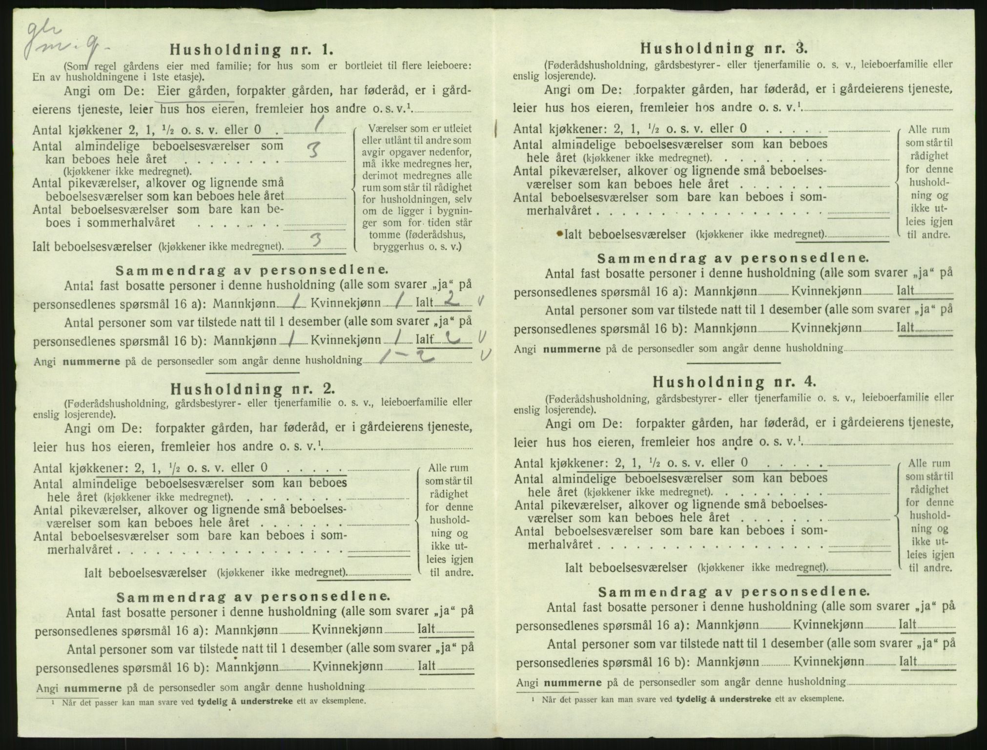 SAK, Folketelling 1920 for 1028 Vigmostad herred, 1920, s. 418