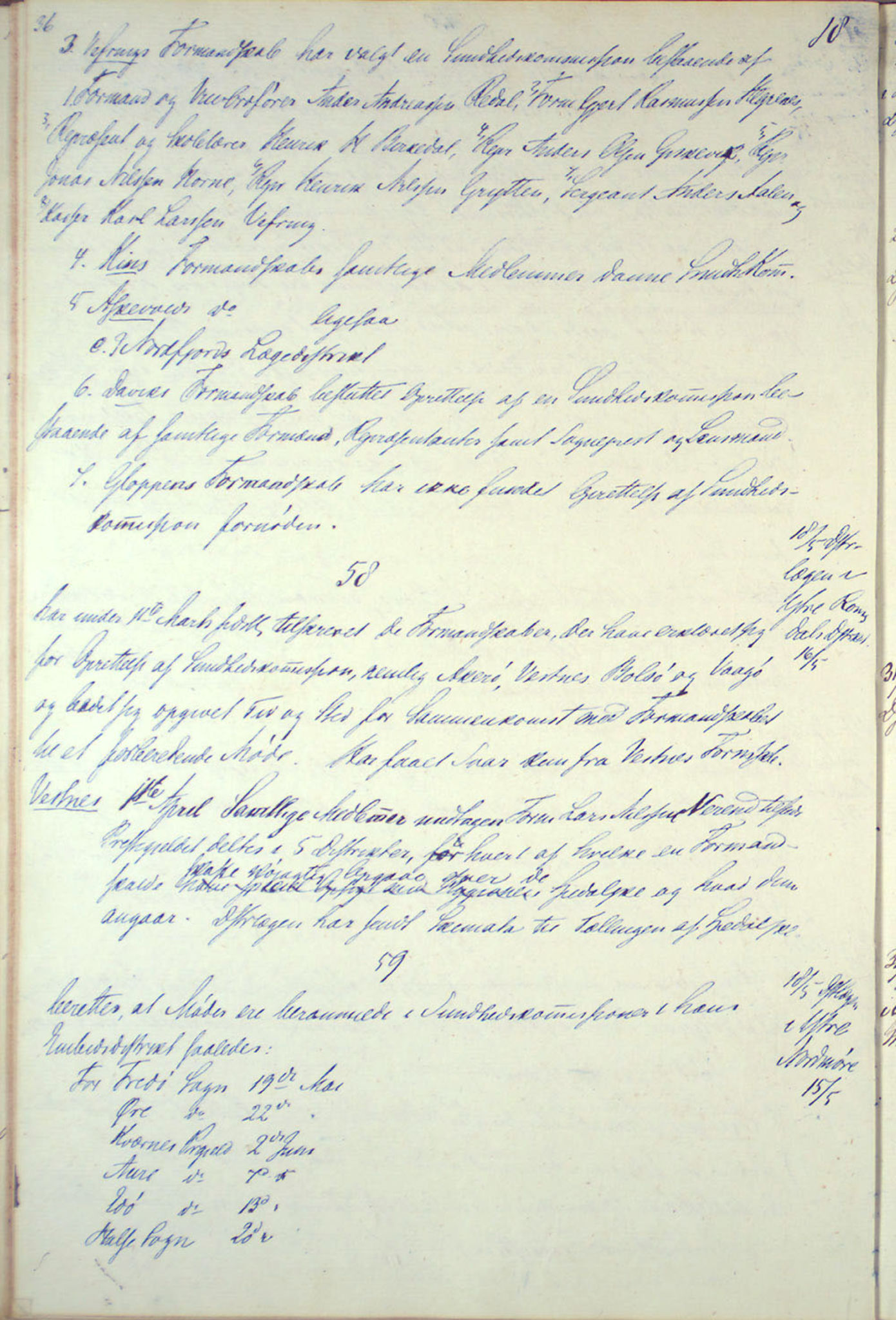 Lepraarkiver - Overlegen for den spedalske sykdom, AV/SAB-A-61001/B.c/L0001: Journal, 1854-1859, s. 36