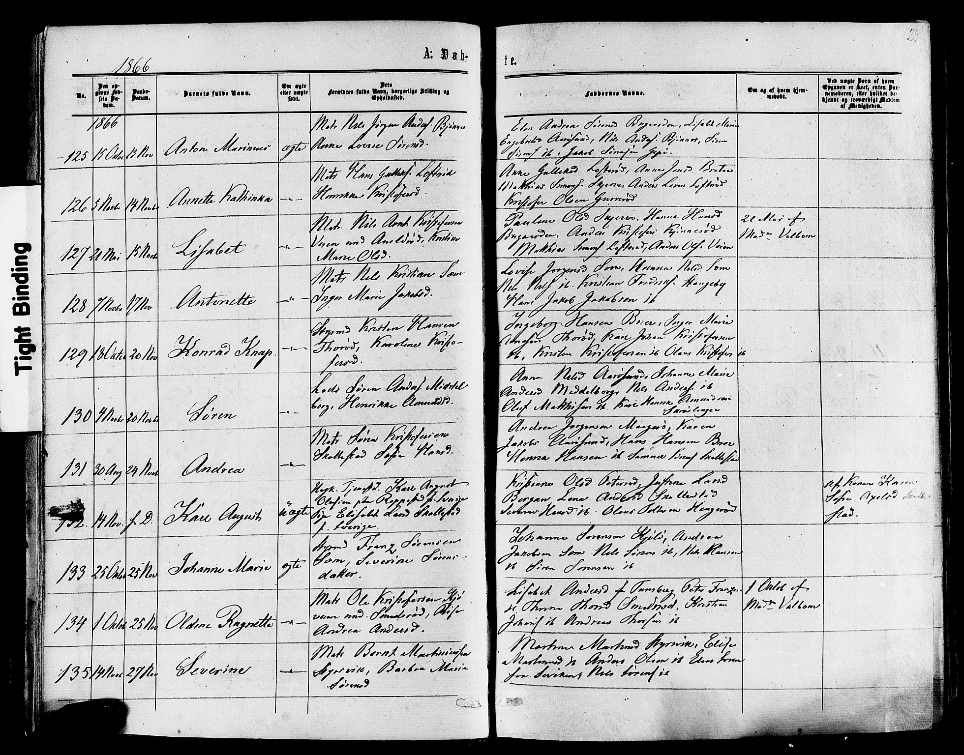 Nøtterøy kirkebøker, AV/SAKO-A-354/F/Fa/L0007: Ministerialbok nr. I 7, 1865-1877, s. 24