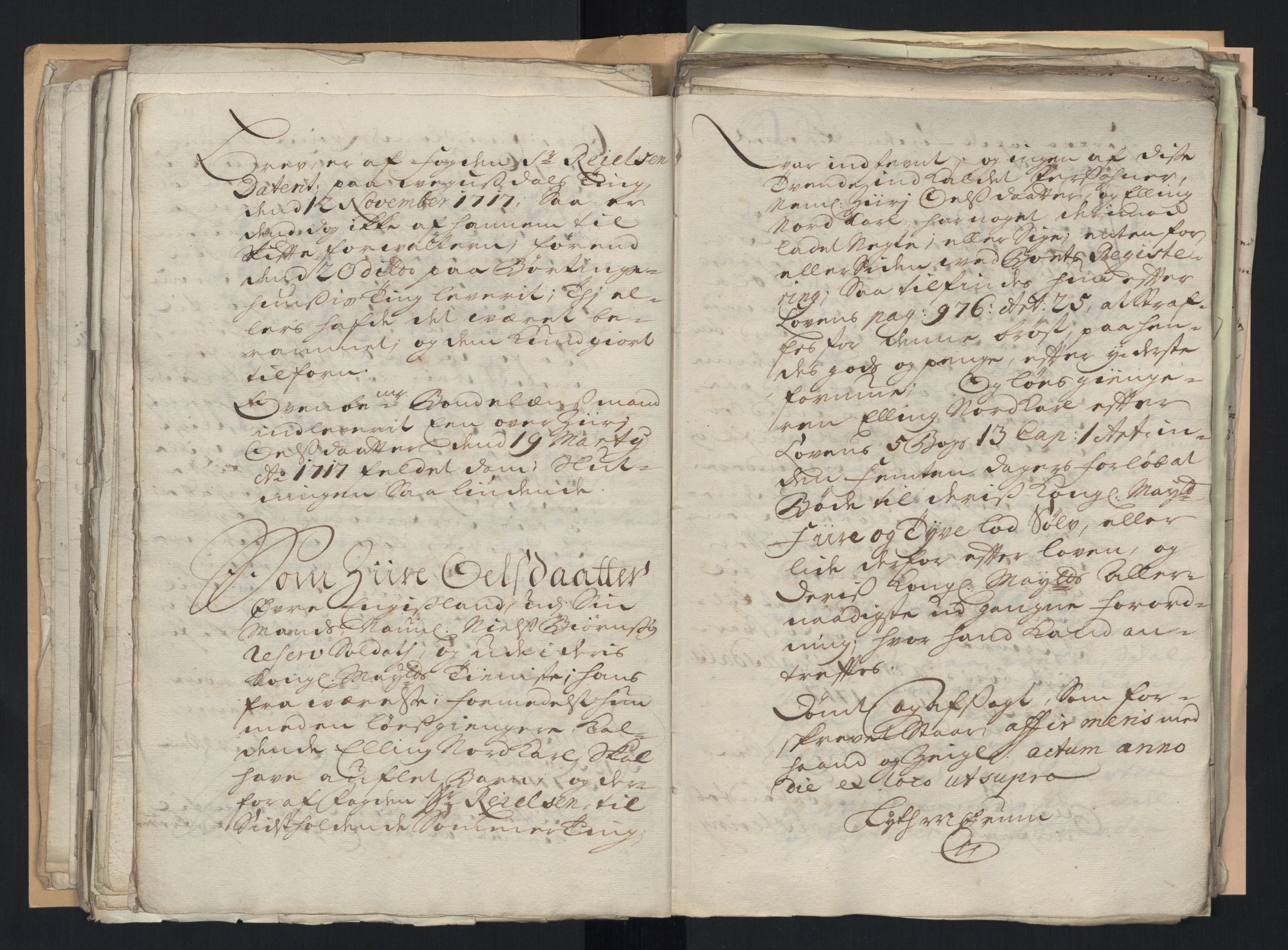 Rentekammeret inntil 1814, Reviderte regnskaper, Fogderegnskap, AV/RA-EA-4092/R40/L2452: Fogderegnskap Råbyggelag, 1716-1717, s. 284