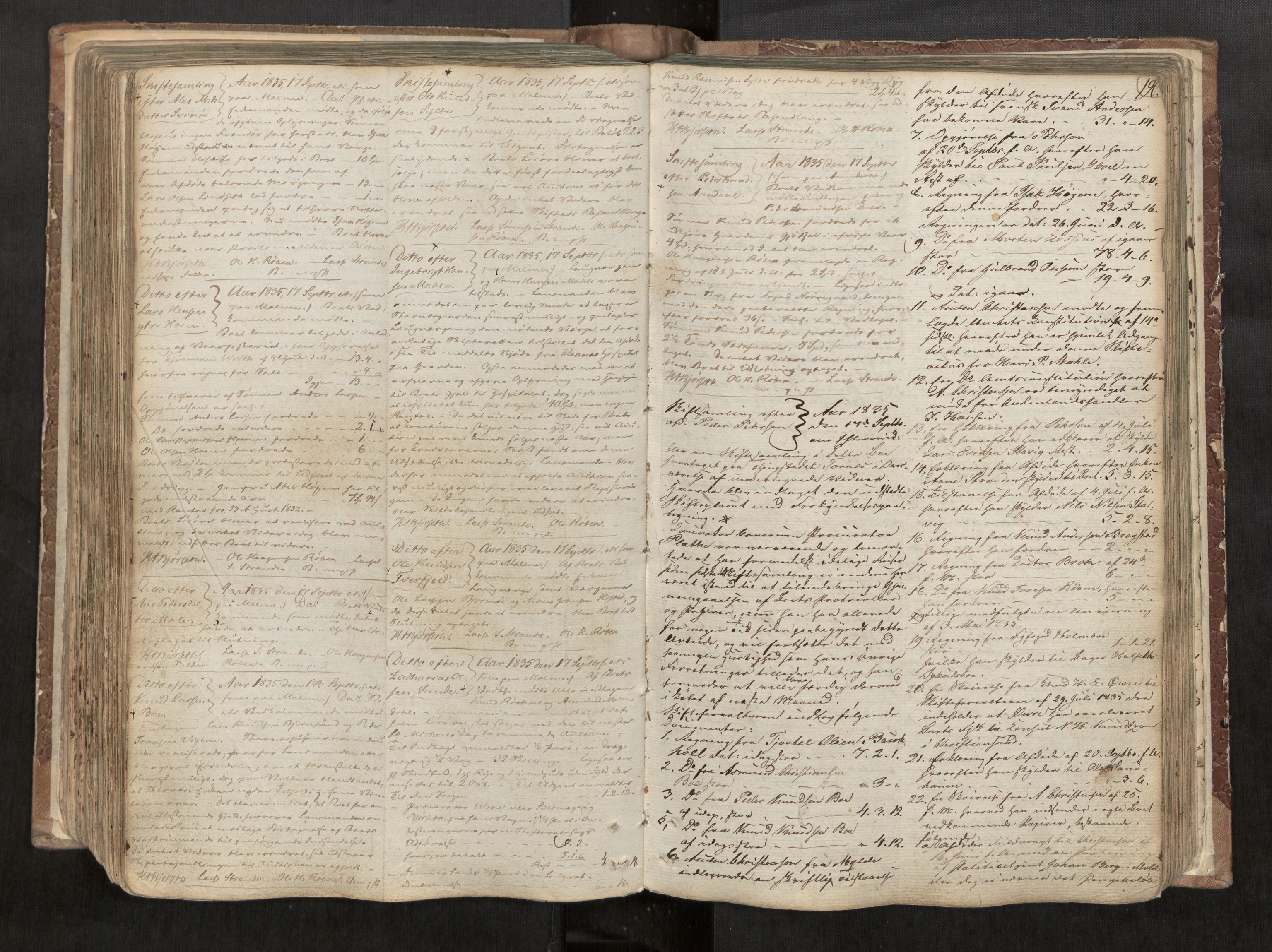 Romsdal sorenskriveri, AV/SAT-A-4149/1/3/3B/L0002: Skiftebehandlingsprotokoll, 1826-1838, s. 190