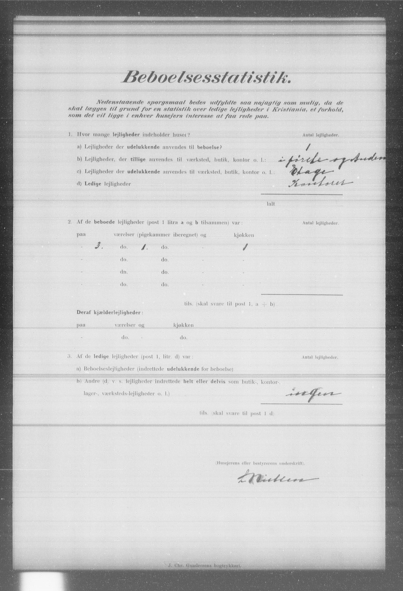 OBA, Kommunal folketelling 31.12.1902 for Kristiania kjøpstad, 1902, s. 7879