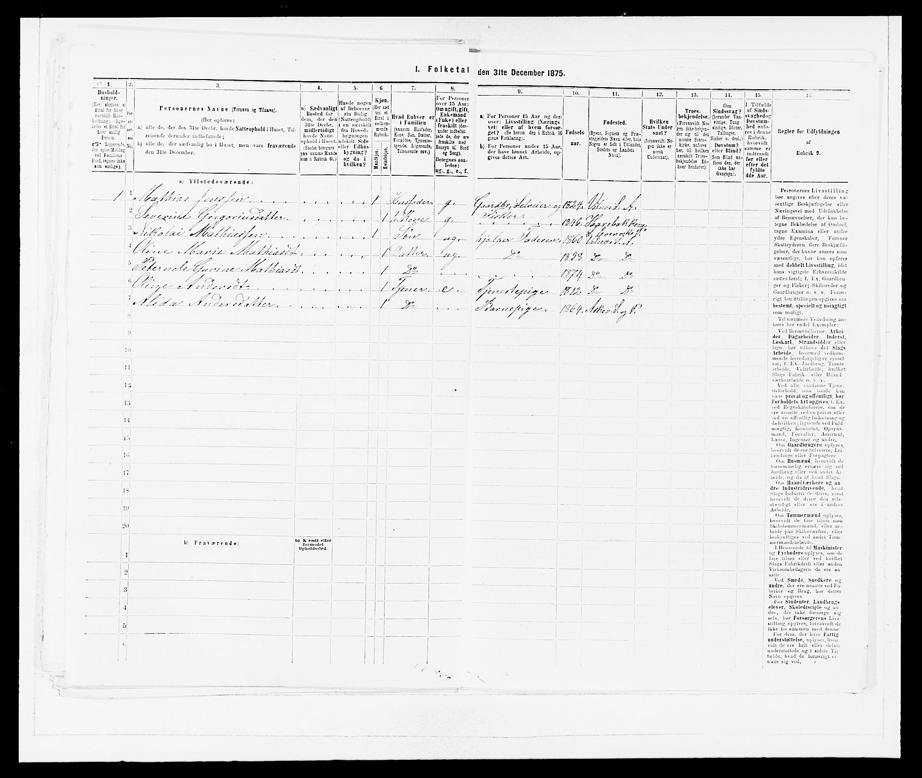 SAB, Folketelling 1875 for 1428P Askvoll prestegjeld, 1875, s. 802