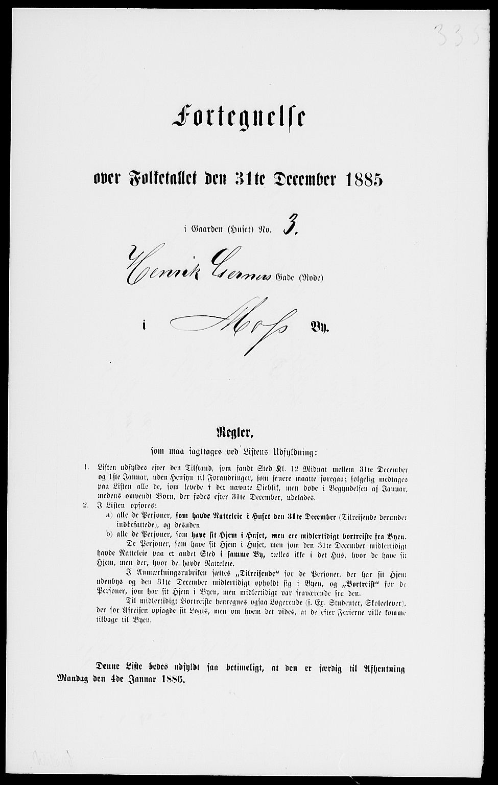 RA, Folketelling 1885 for 0104 Moss kjøpstad, 1885, s. 725