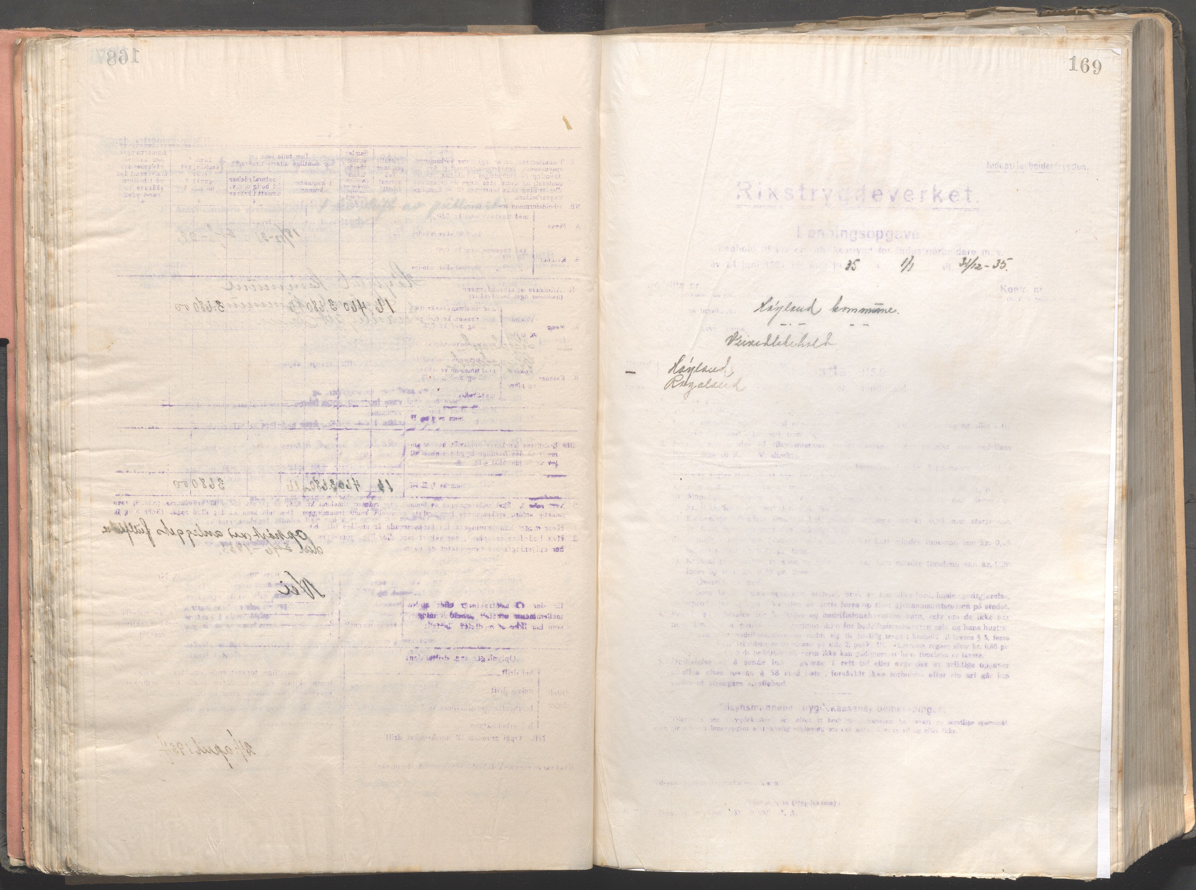 Høyland kommune - Formannskapet, IKAR/K-100046/B/L0004: Kopibok, 1916-1917, s. 169
