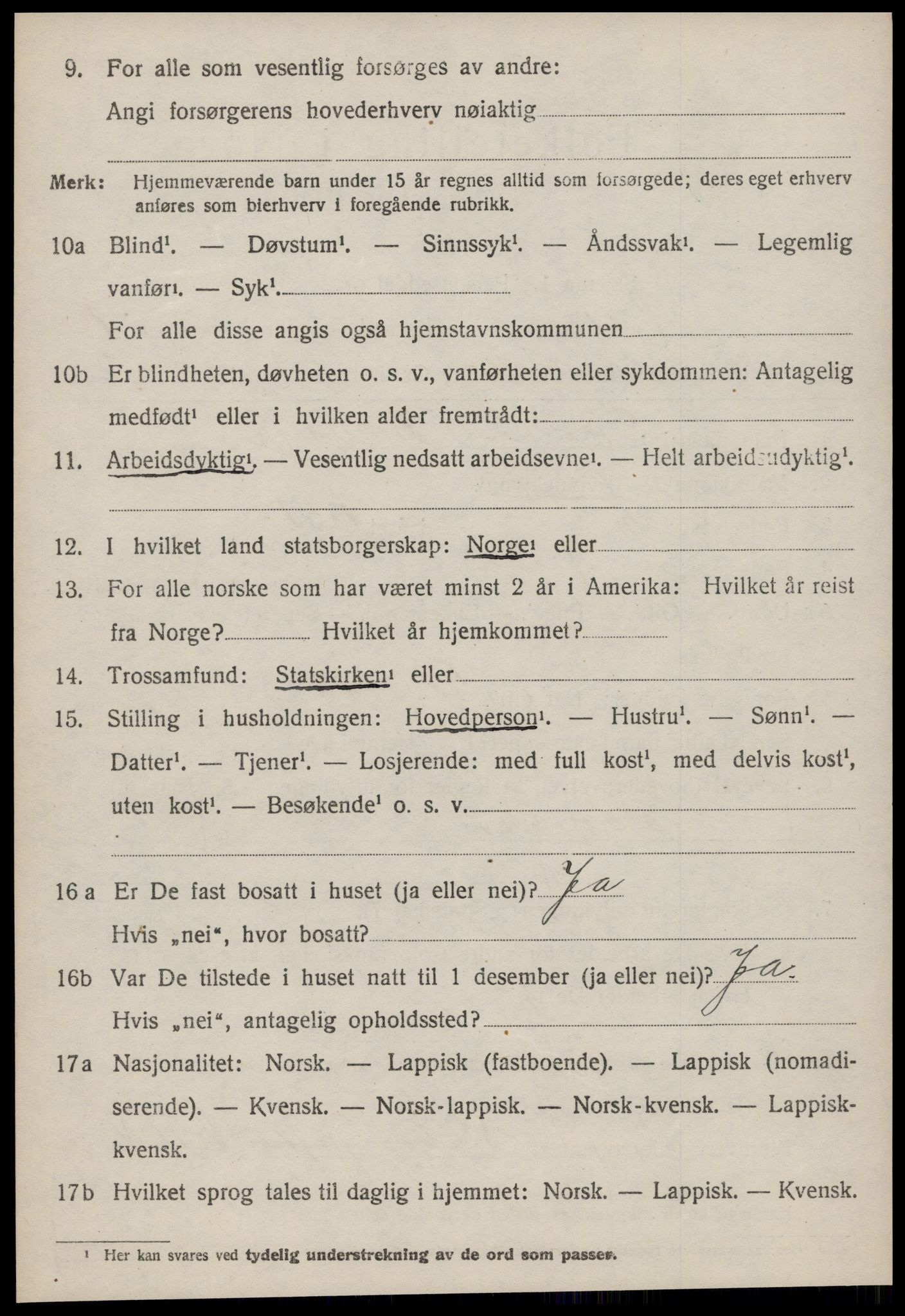 SAT, Folketelling 1920 for 1624 Rissa herred, 1920, s. 6694