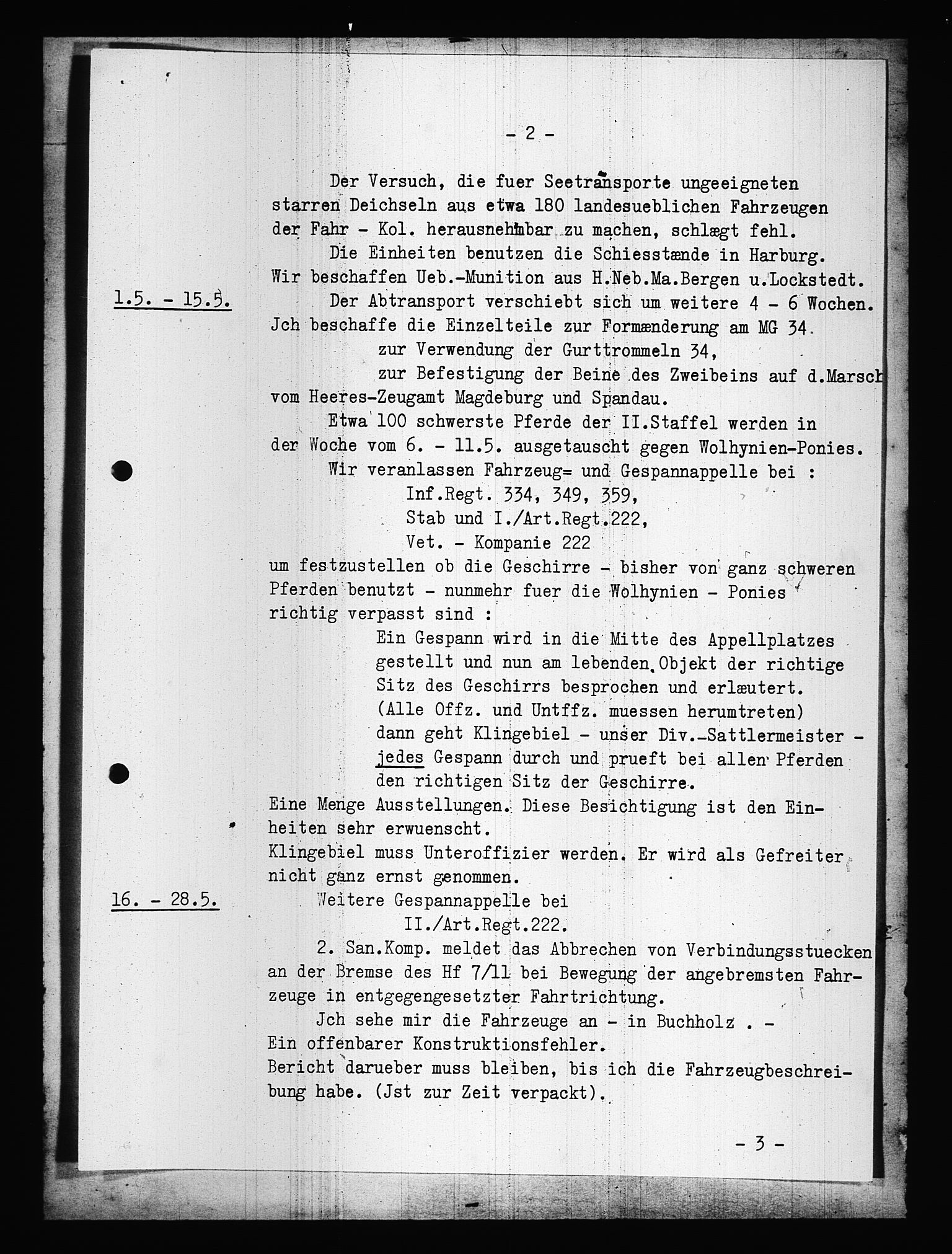 Documents Section, AV/RA-RAFA-2200/V/L0087: Amerikansk mikrofilm "Captured German Documents".
Box No. 726.  FKA jnr. 601/1954., 1940, s. 263