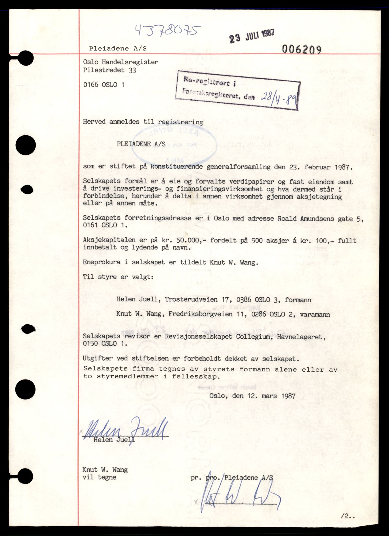 Oslo byfogd, Handelsregisteret, AV/SAT-A-10867/G/Gb/Gba/L0158: Aksjeselskap, Plb-Pro, 1944-1990