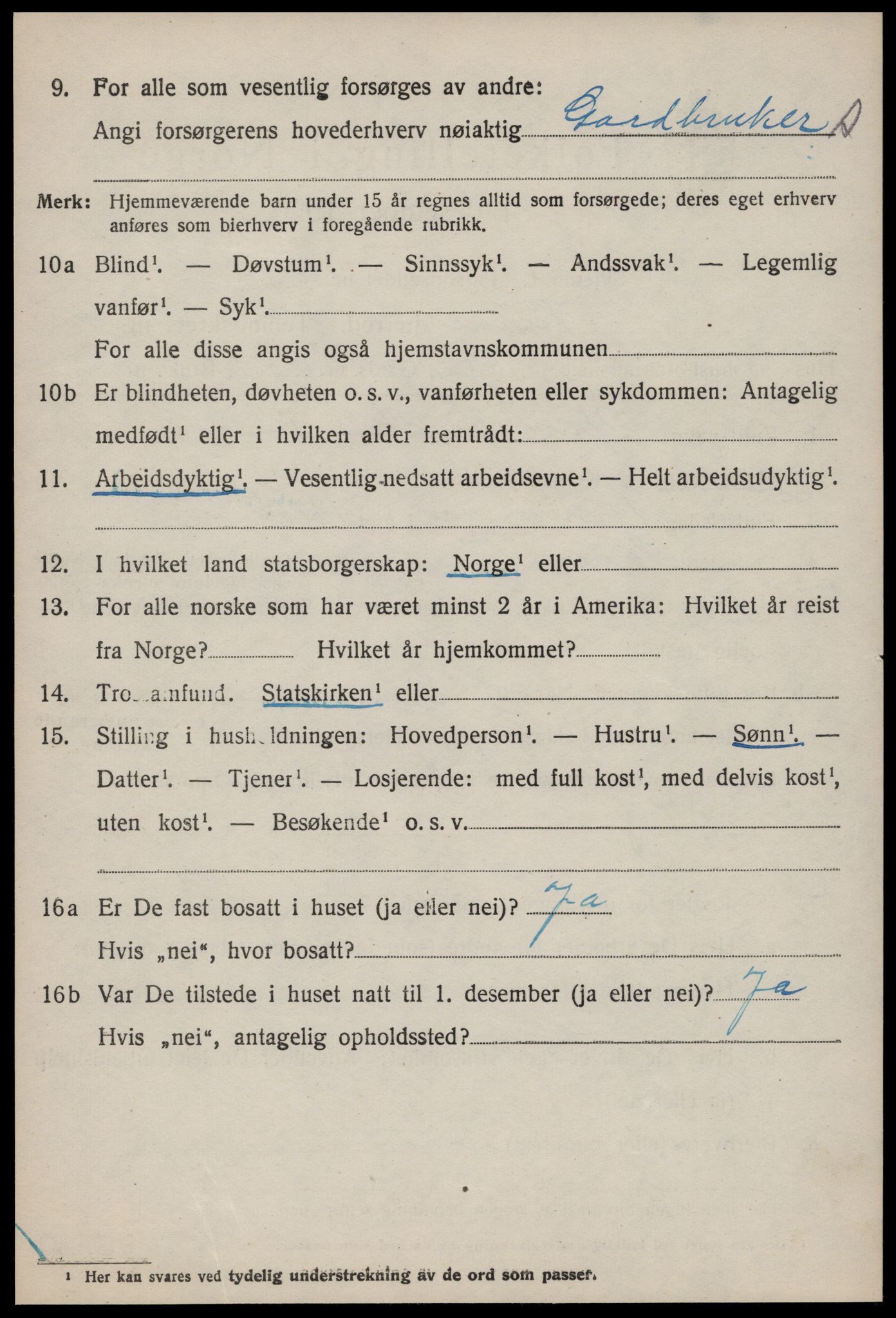 SAT, Folketelling 1920 for 1535 Vestnes herred, 1920, s. 3900