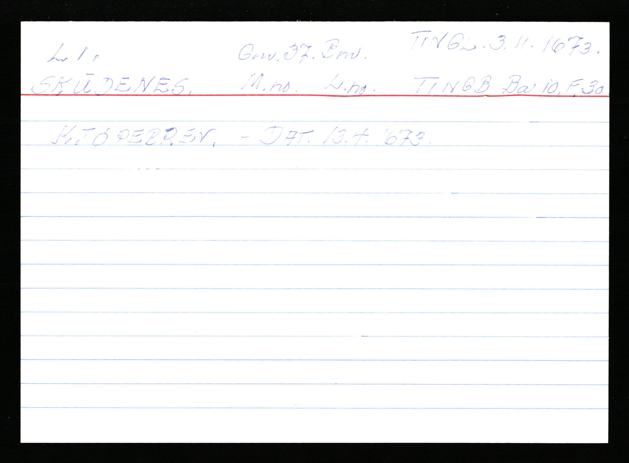 Statsarkivet i Stavanger, AV/SAST-A-101971/03/Y/Ym/L0035: Åstedskort sortert etter gårdsnavn: Leiranger - Lindanger, 1600-1950, s. 330