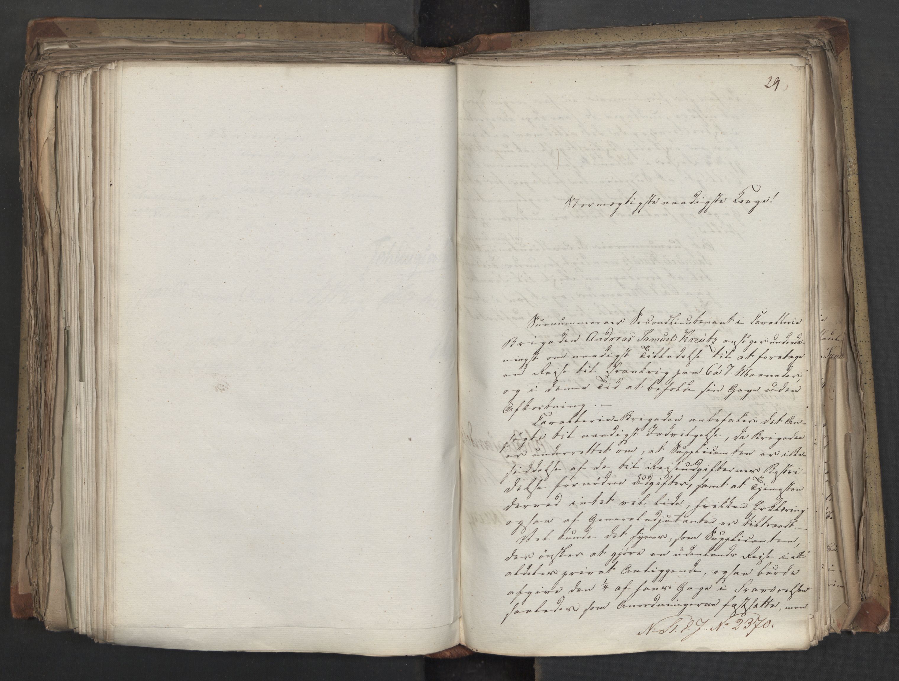 Statsrådsavdelingen i Stockholm, AV/RA-S-1003/D/Da/L0041: Regjeringsinnstillinger nr. 2204-2466, 1825, s. 462