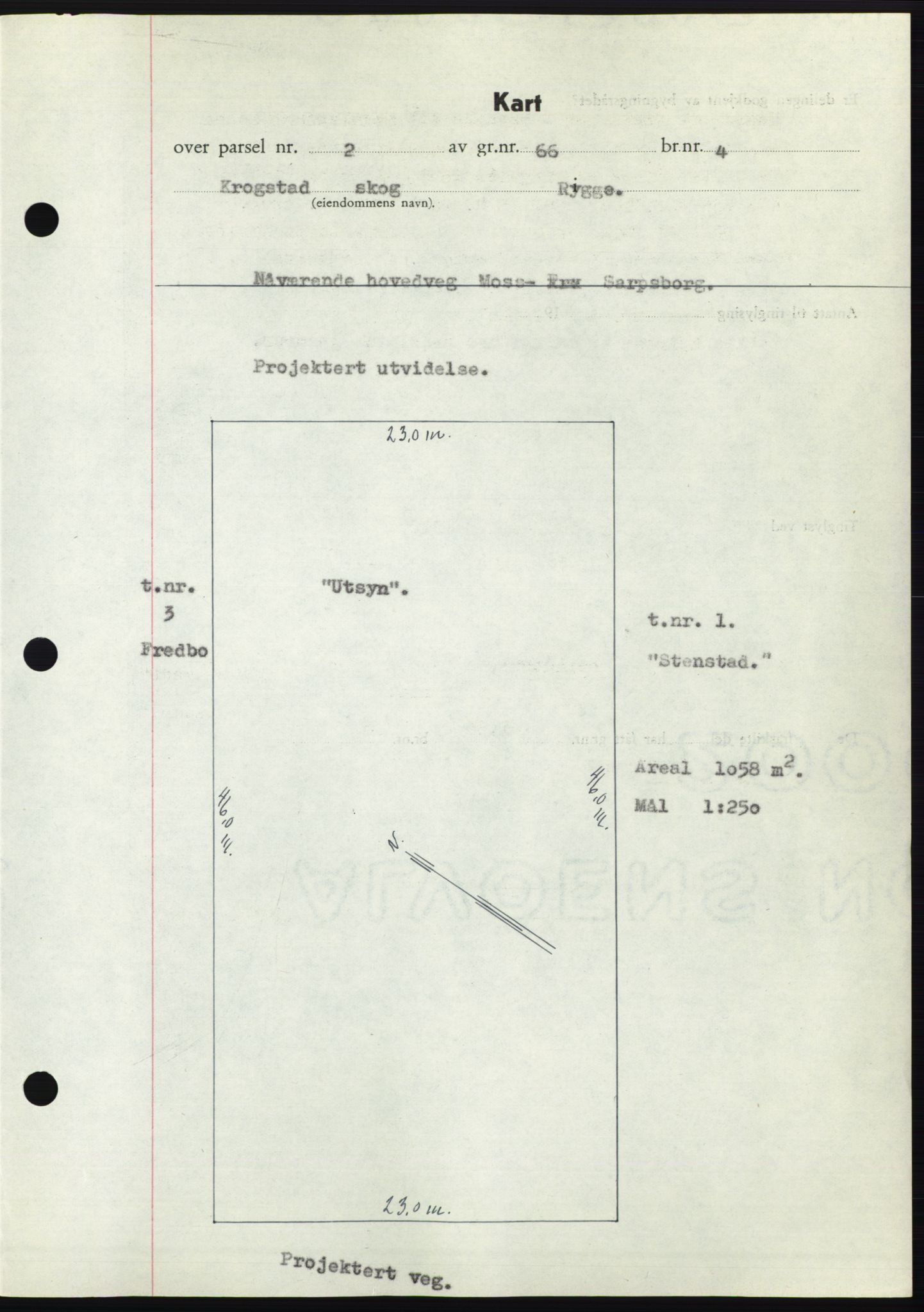 Moss sorenskriveri, AV/SAO-A-10168: Pantebok nr. B20, 1948-1948, Dagboknr: 2708/1948