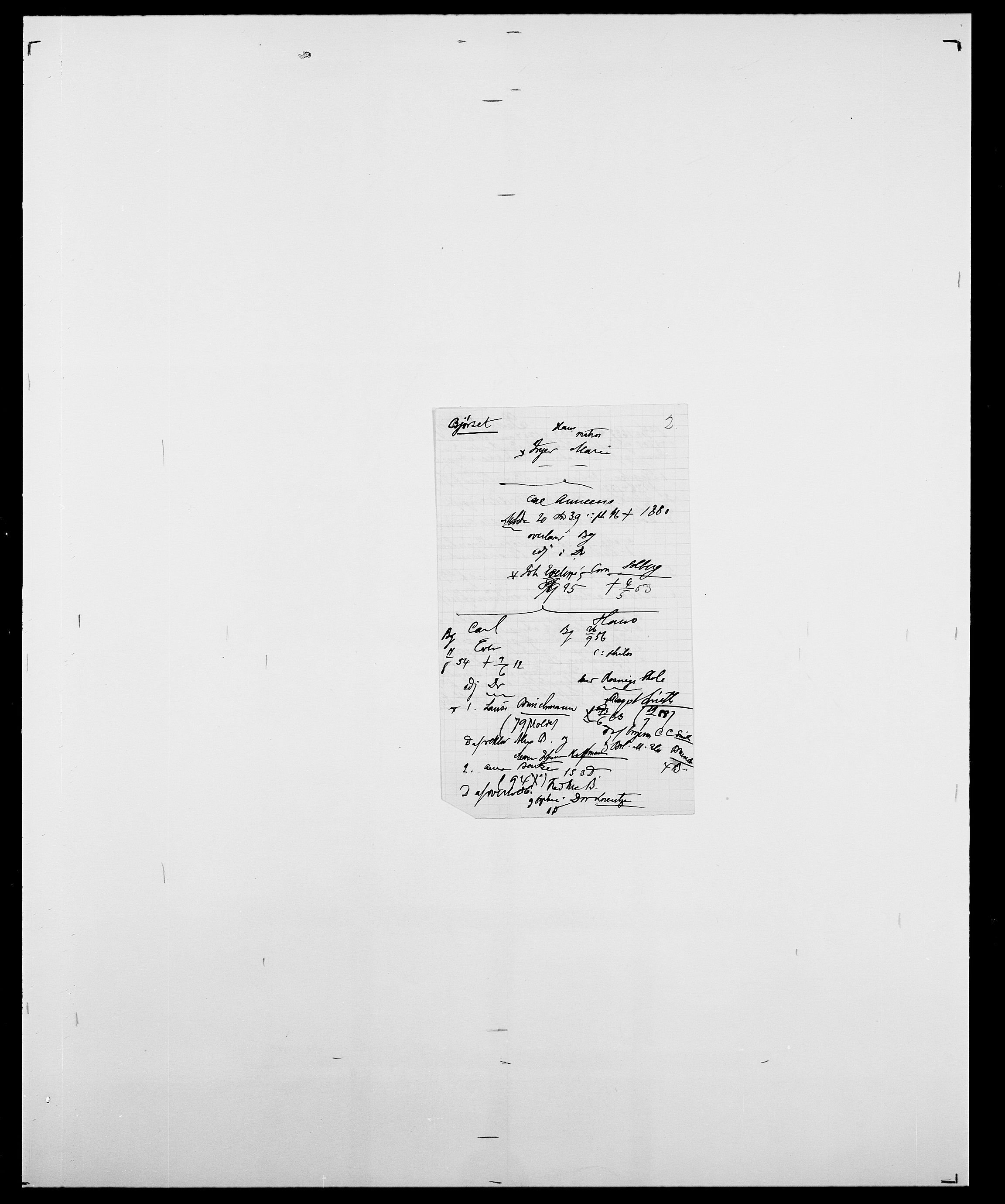 Delgobe, Charles Antoine - samling, AV/SAO-PAO-0038/D/Da/L0004: Bergendahl - Blære, s. 510