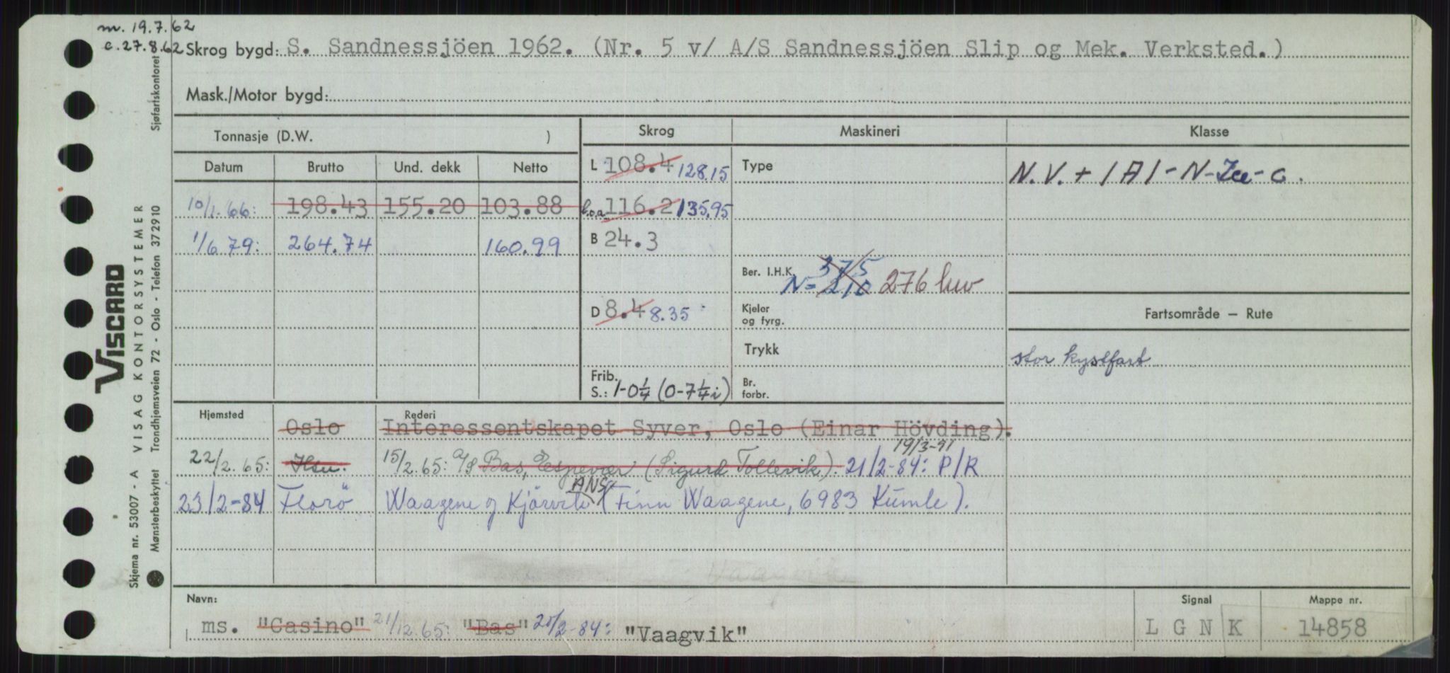 Sjøfartsdirektoratet med forløpere, Skipsmålingen, RA/S-1627/H/Ha/L0006/0002: Fartøy, Sver-Å / Fartøy, U-Å, s. 615