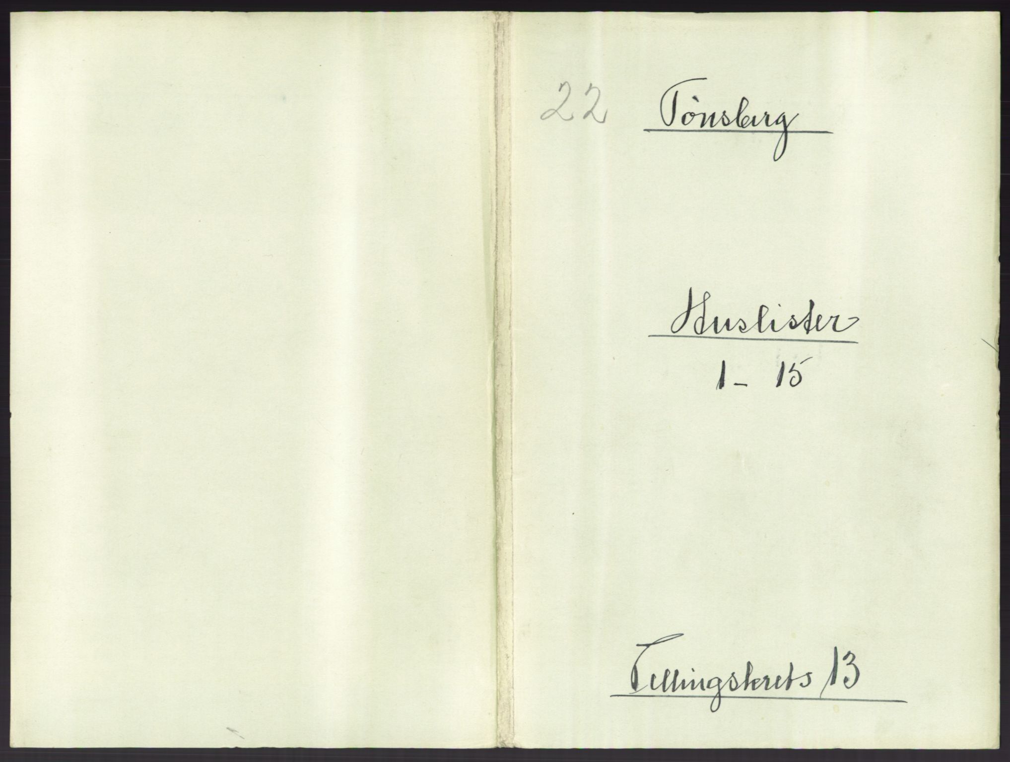 RA, Folketelling 1891 for 0705 Tønsberg kjøpstad, 1891, s. 488