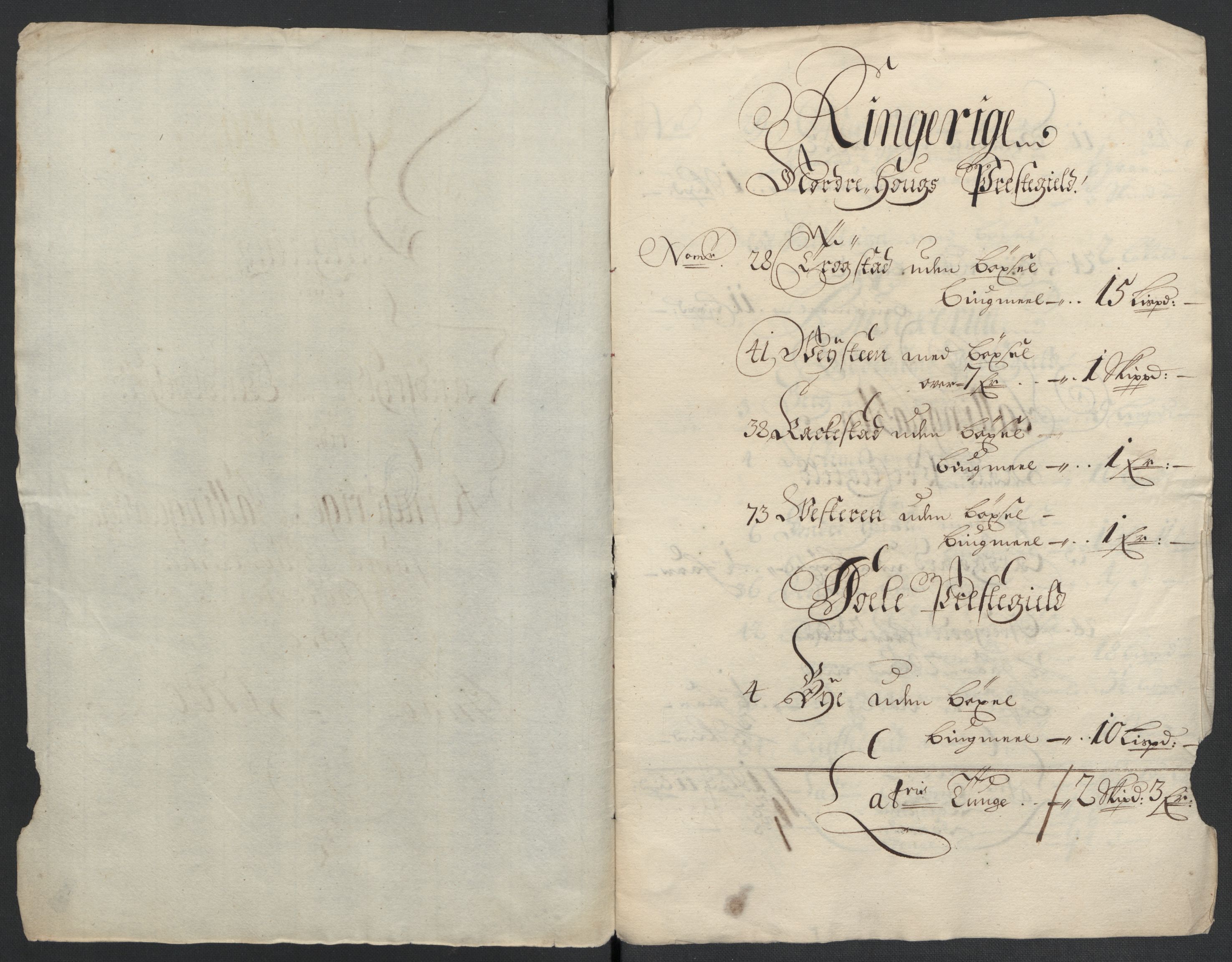 Rentekammeret inntil 1814, Reviderte regnskaper, Fogderegnskap, AV/RA-EA-4092/R22/L1457: Fogderegnskap Ringerike, Hallingdal og Buskerud, 1700, s. 53