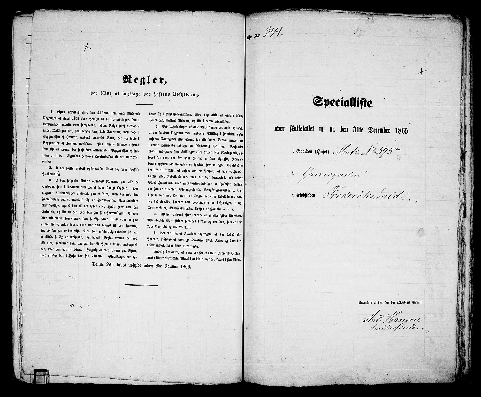 RA, Folketelling 1865 for 0101P Fredrikshald prestegjeld, 1865, s. 708