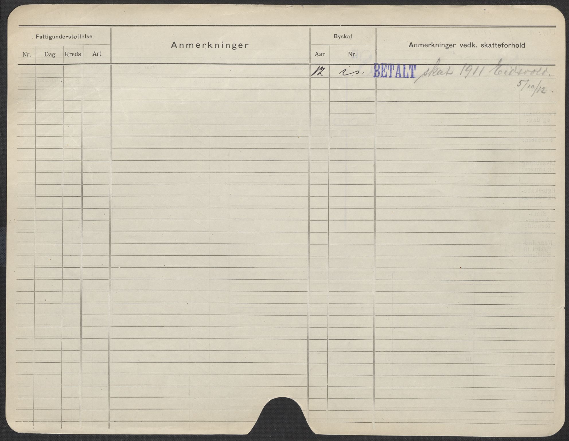 Oslo folkeregister, Registerkort, SAO/A-11715/F/Fa/Fac/L0010: Menn, 1906-1914, s. 776b