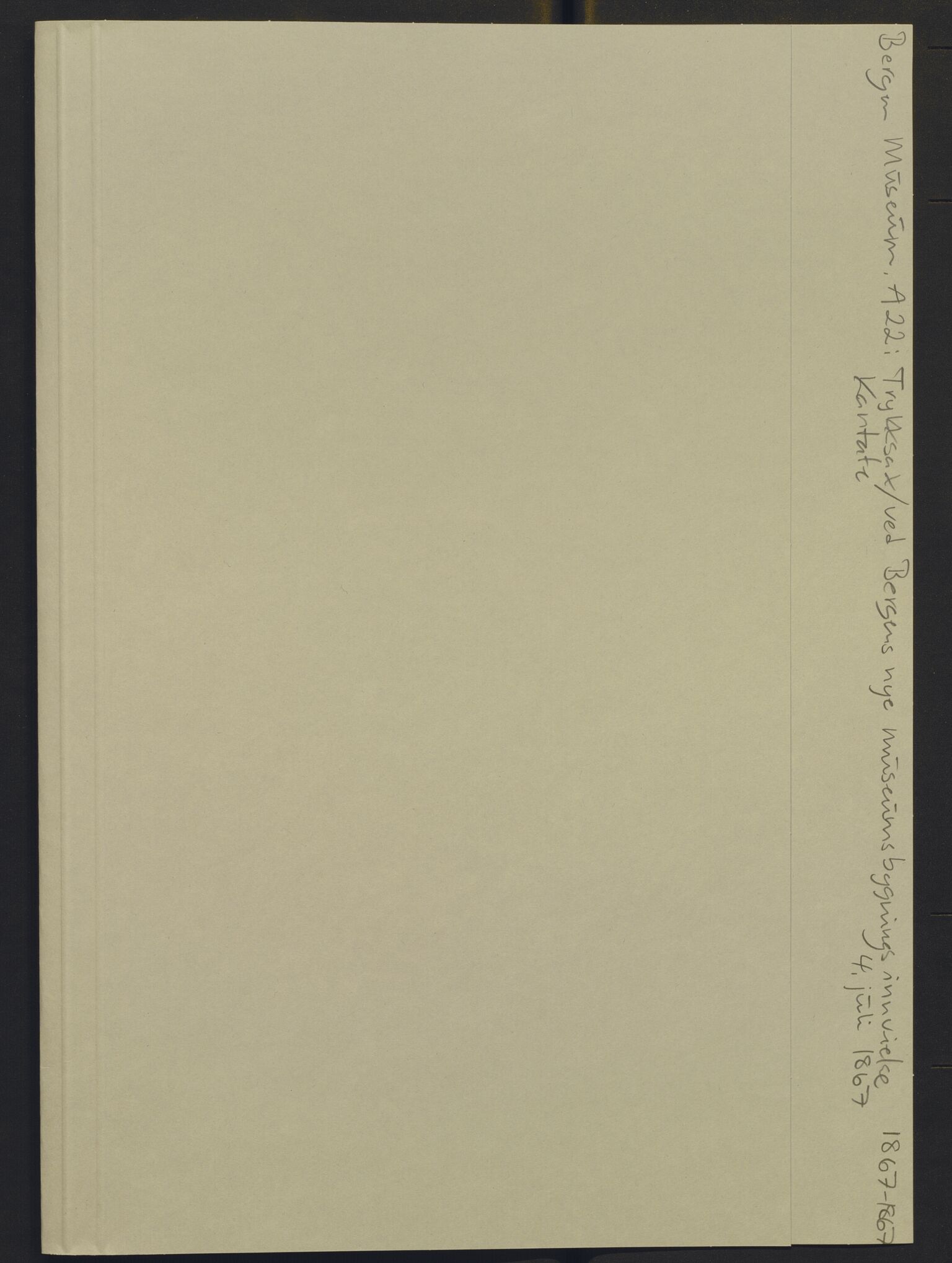 Bergens Museum, AV/SAB-A-17301/02/Y/Yb/L0002: Diverse, 1825-1920, s. 31