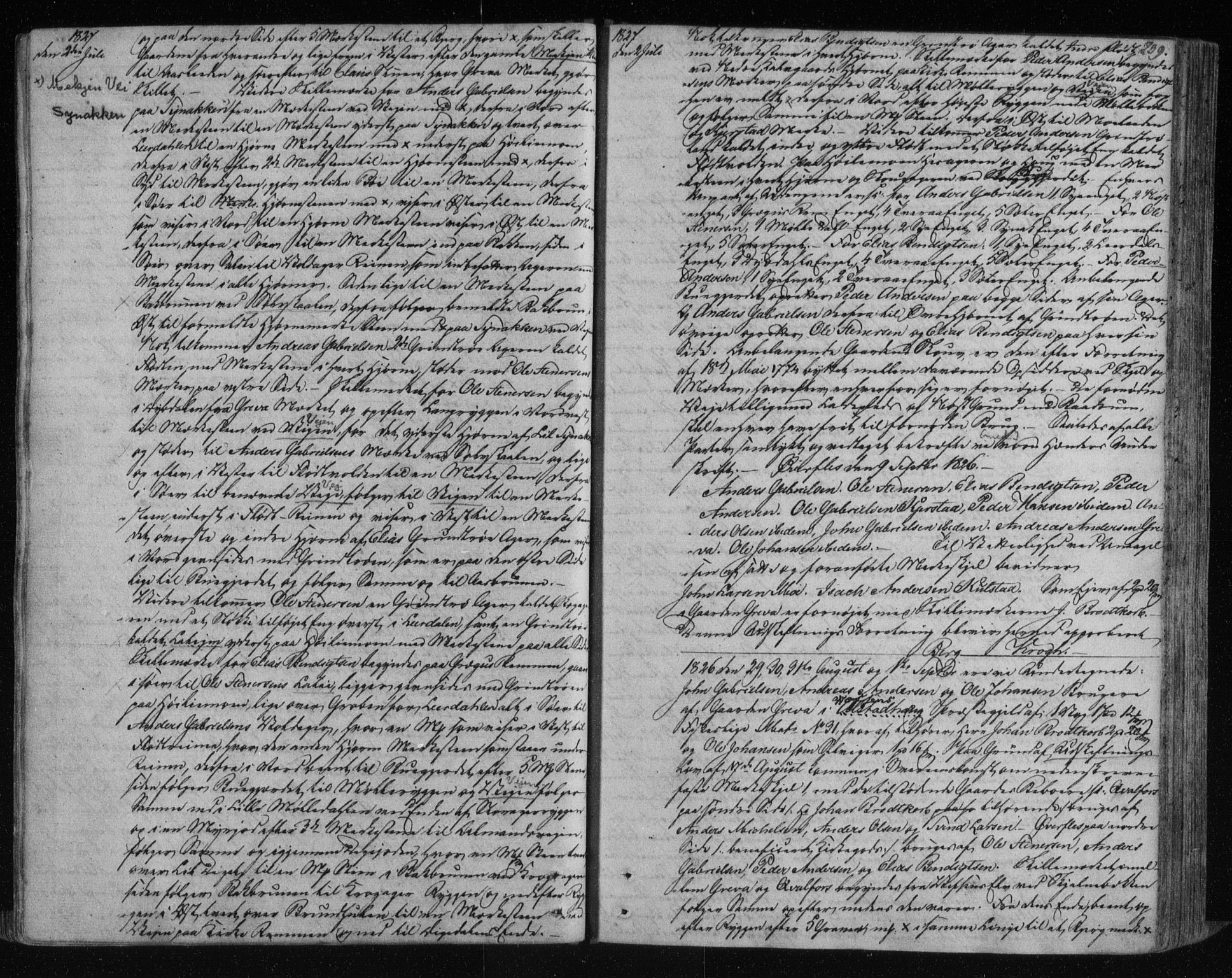 Helgeland sorenskriveri, SAT/A-0004/2/2C/L0008: Pantebok nr. 7, 1821-1832, s. 239