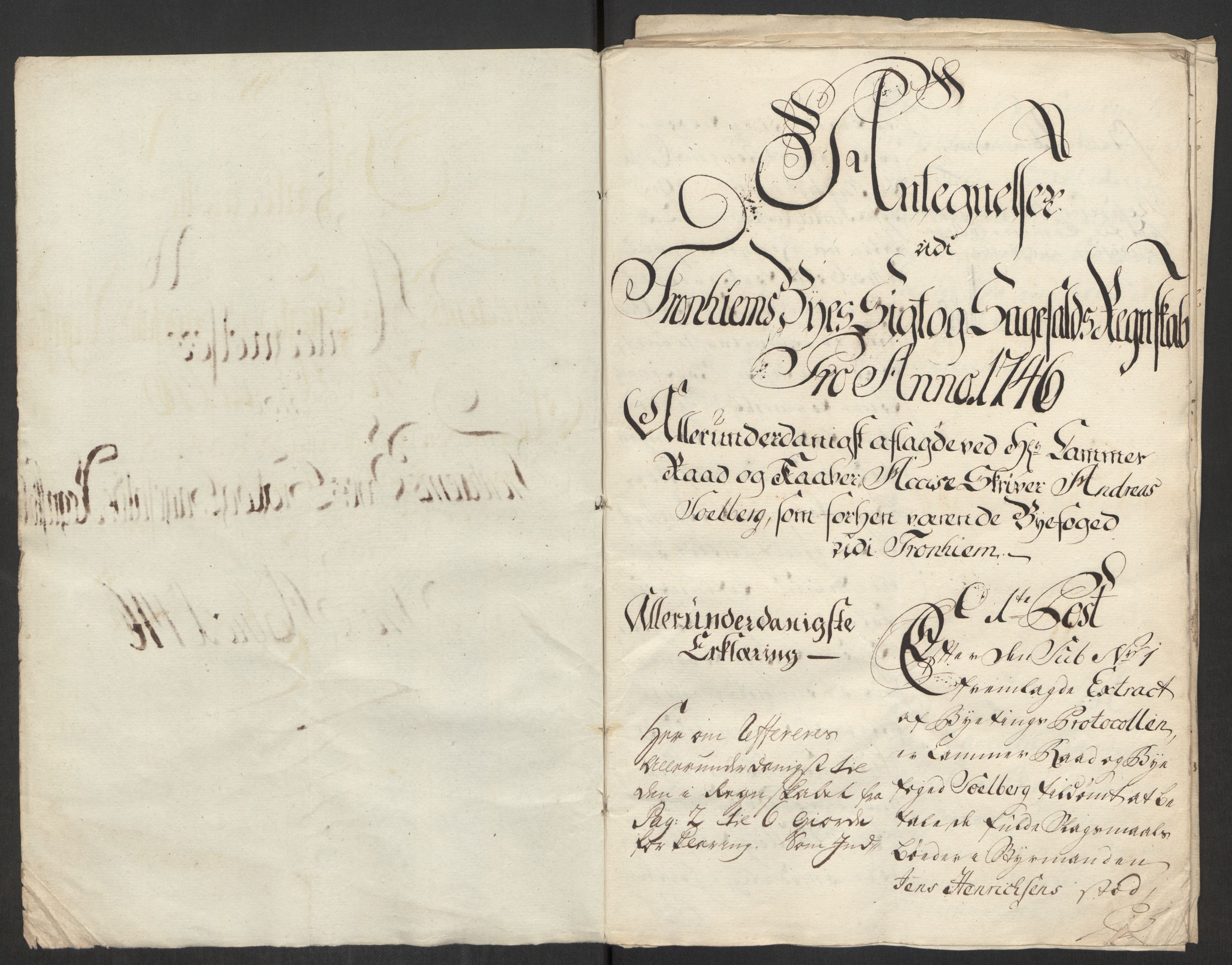 Rentekammeret inntil 1814, Reviderte regnskaper, Byregnskaper, RA/EA-4066/R/Rs/L0541: [S22] Sikt og sakefall, 1743-1746, s. 374