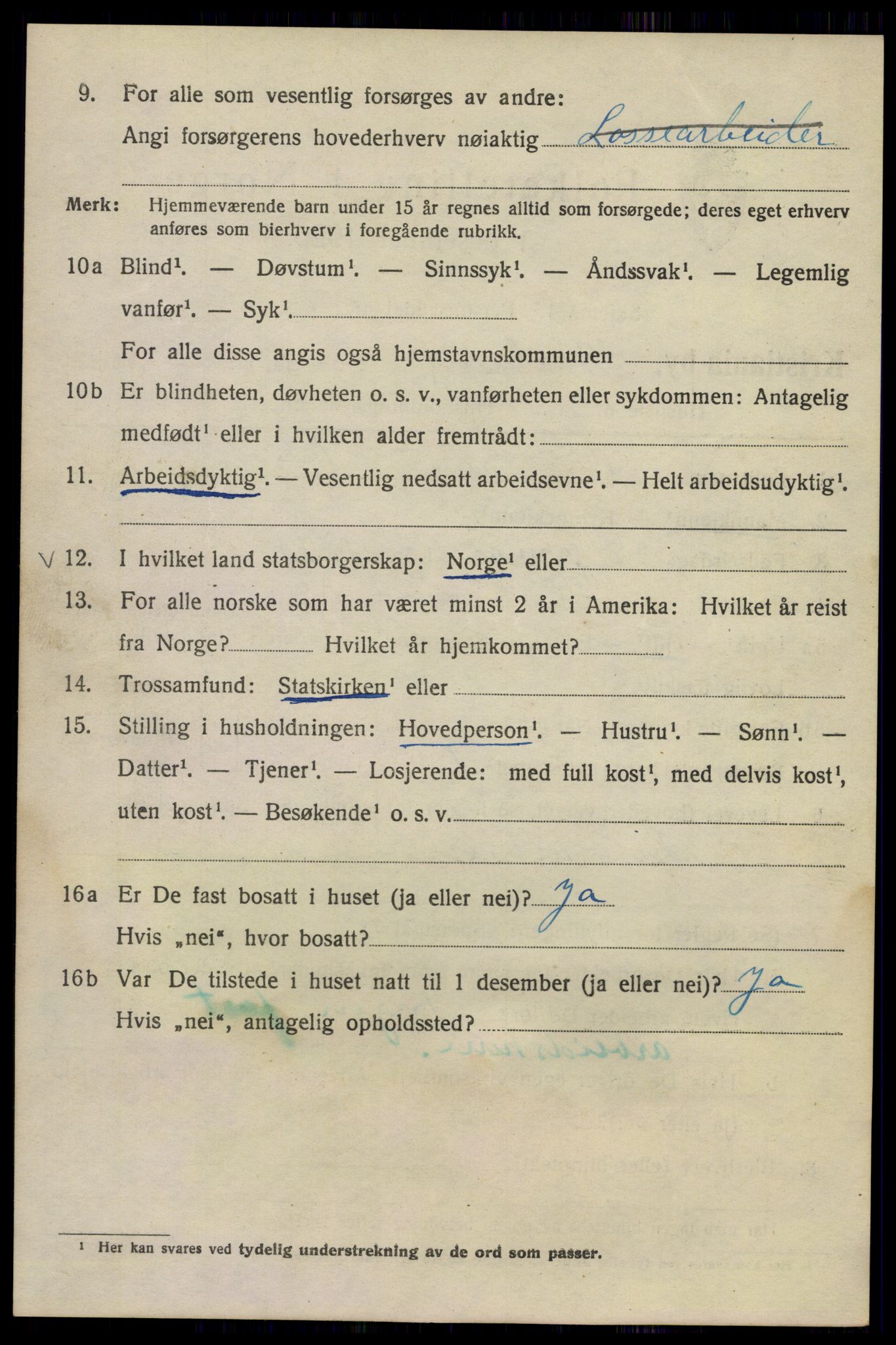 SAO, Folketelling 1920 for 0301 Kristiania kjøpstad, 1920, s. 625190