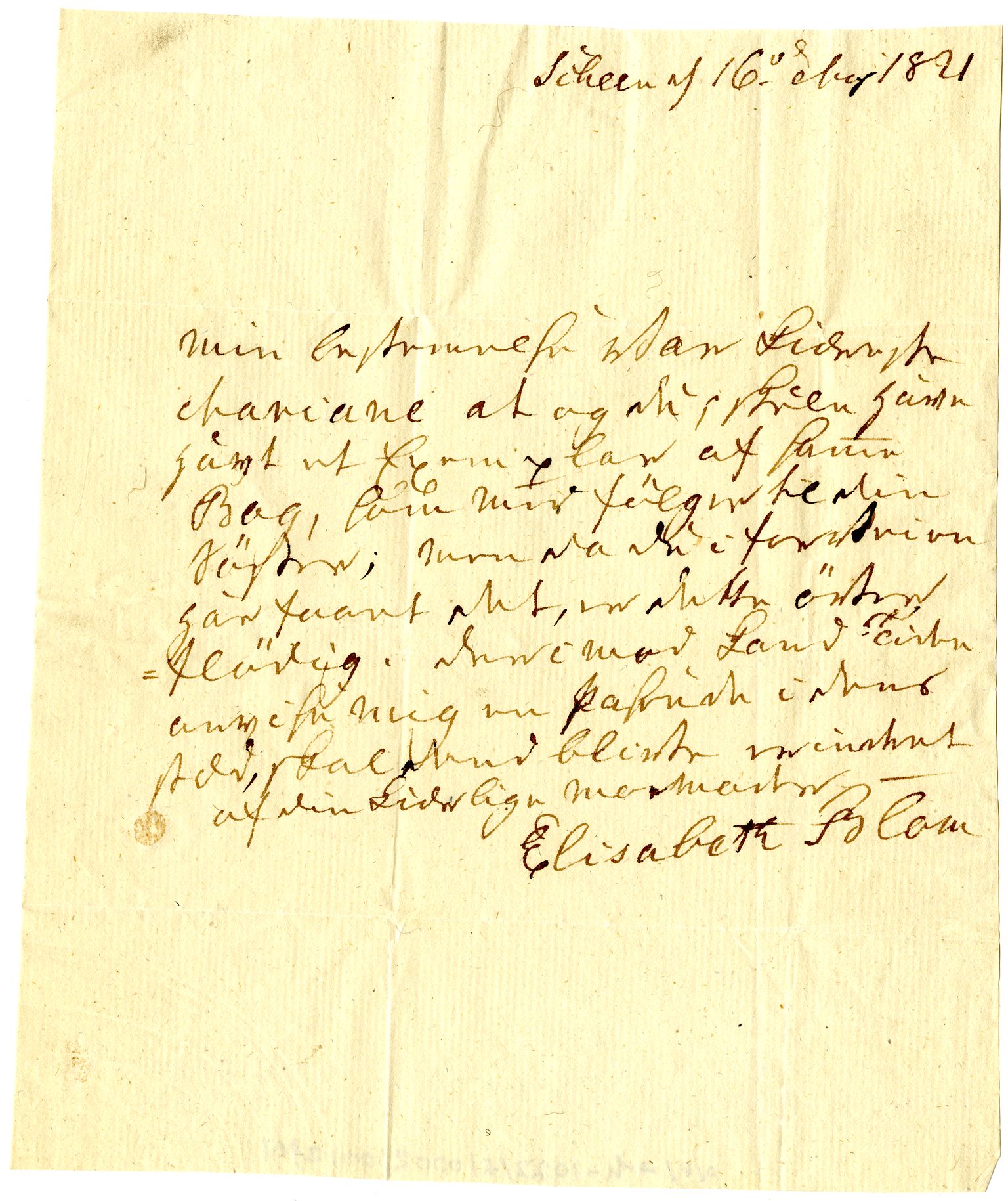 Diderik Maria Aalls brevsamling, NF/Ark-1023/F/L0002: D.M. Aalls brevsamling. B - C, 1799-1889, s. 31