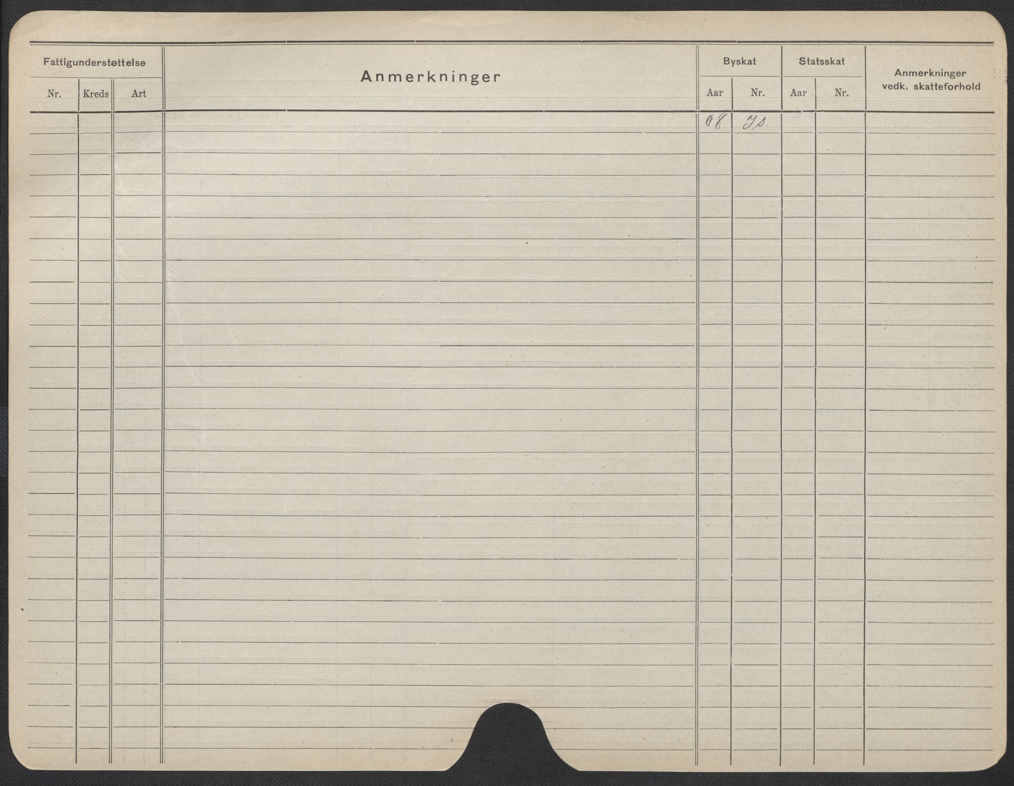 Oslo folkeregister, Registerkort, SAO/A-11715/F/Fa/Fac/L0010: Menn, 1906-1914, s. 901b