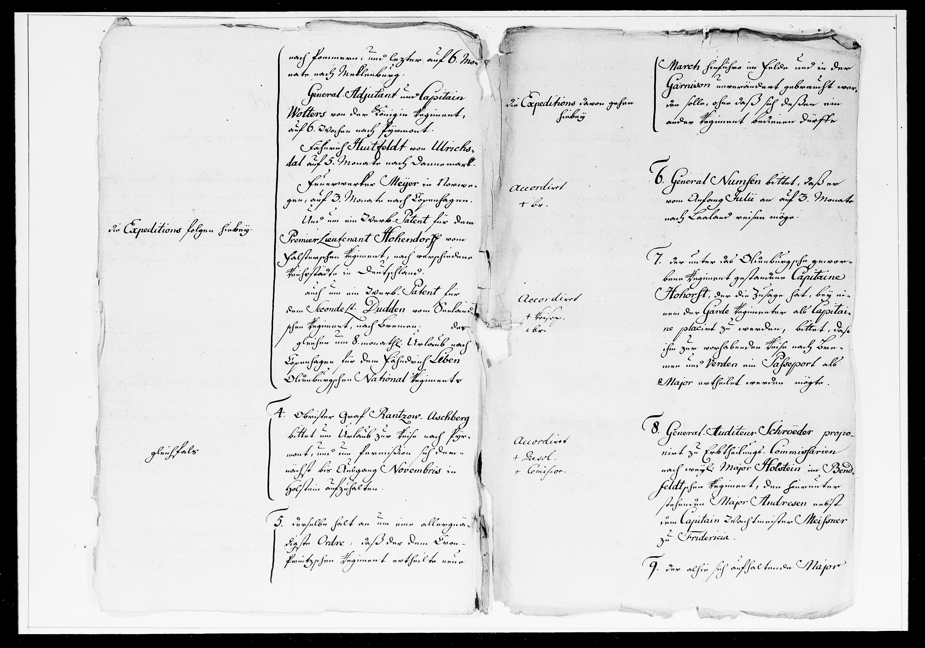 Krigskollegiet, Krigskancelliet, DRA/A-0006/-/1241-1247: Refererede sager, 1753, s. 189