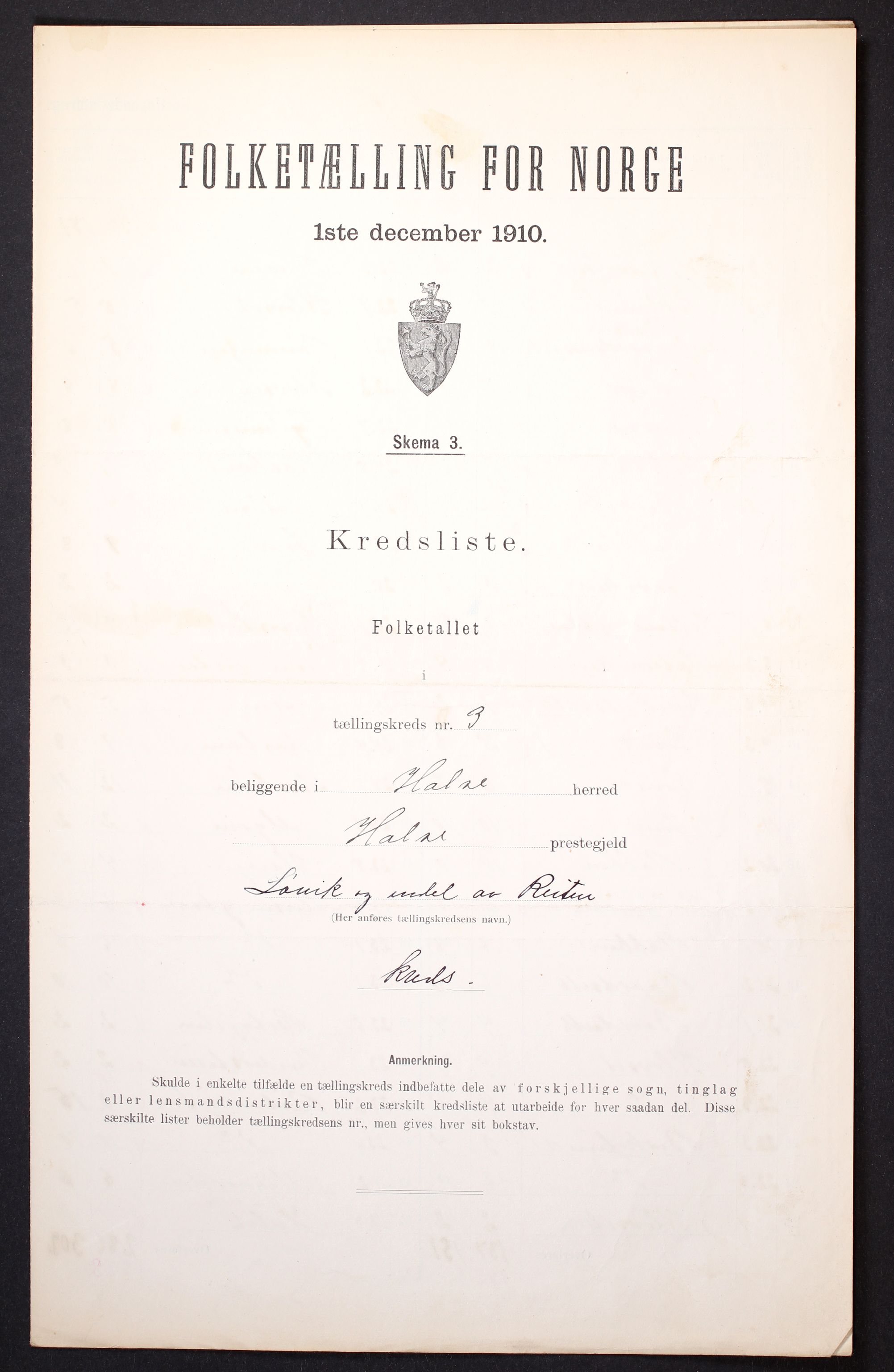 RA, Folketelling 1910 for 1571 Halsa herred, 1910, s. 10