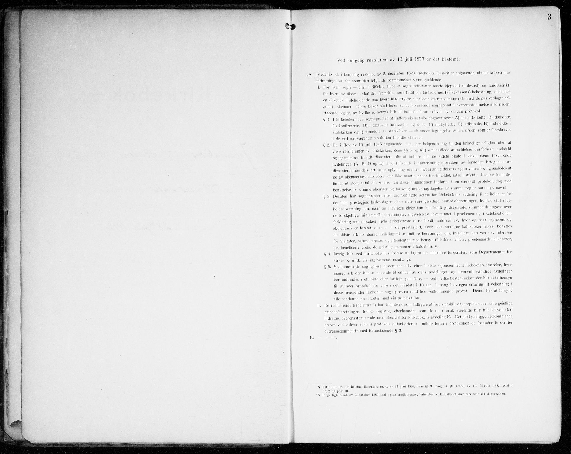 Johanneskirken sokneprestembete, SAB/A-76001/H/Haa/L0013: Ministerialbok nr. D 2, 1912-1929, s. 3